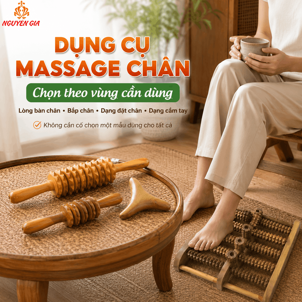 Dụng Cụ Massage Ch&acirc;n &ndash; N&ecirc;n Chọn Theo V&ugrave;ng N&agrave;o?