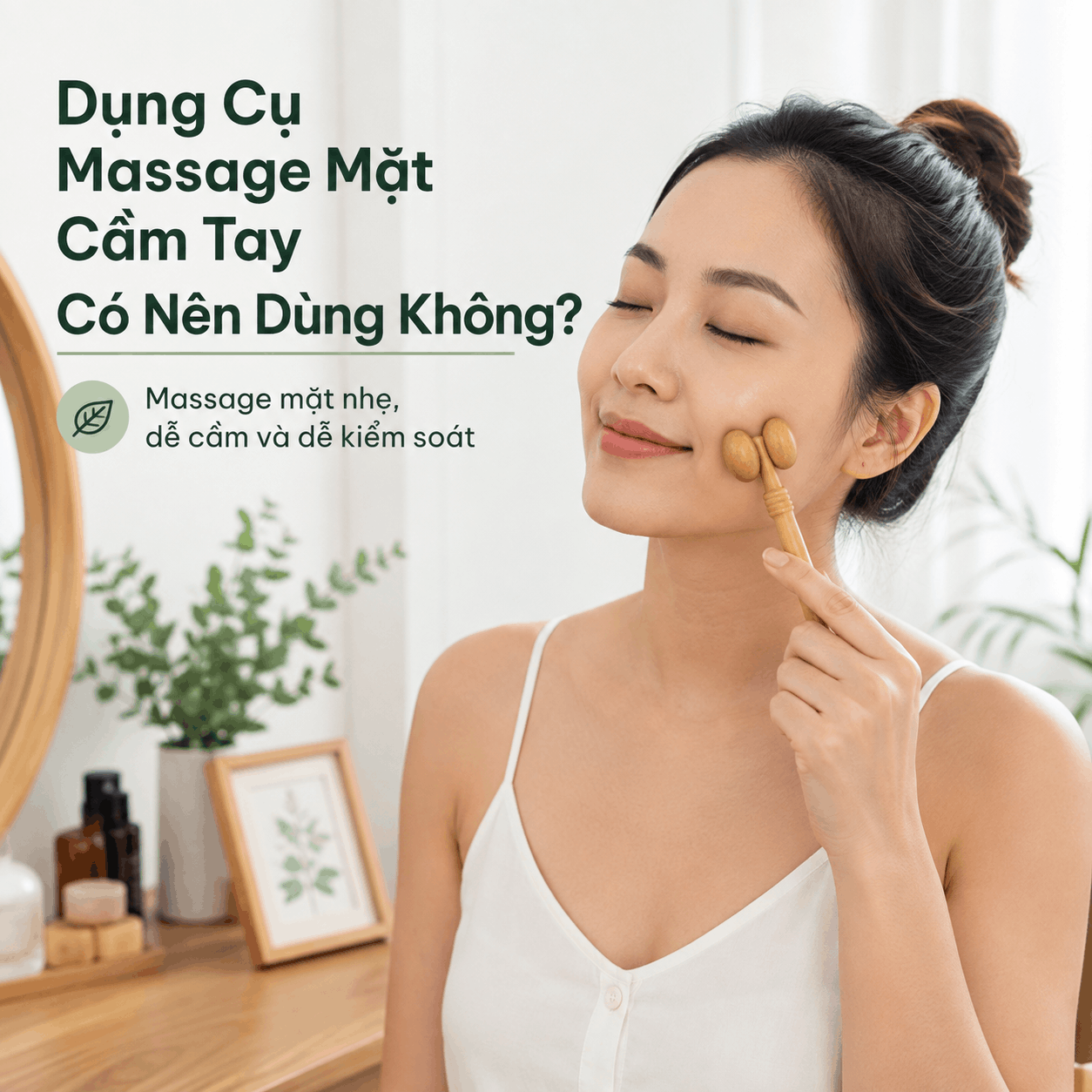 Dụng Cụ Massage Mặt Cầm Tay Có Nên Dùng Không?