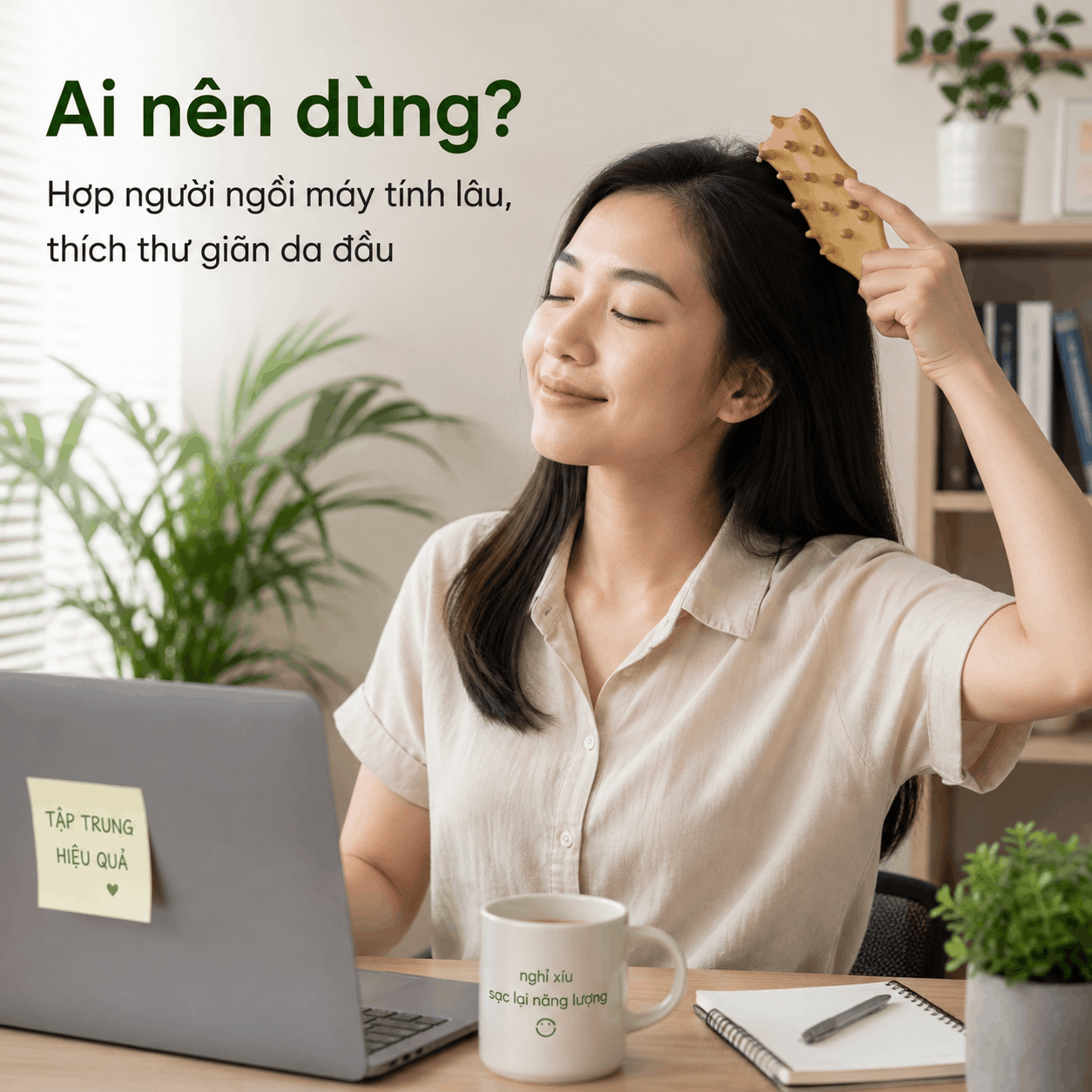 Lược Massage Đầu Gỗ C&oacute; N&ecirc;n D&ugrave;ng Kh&ocirc;ng?