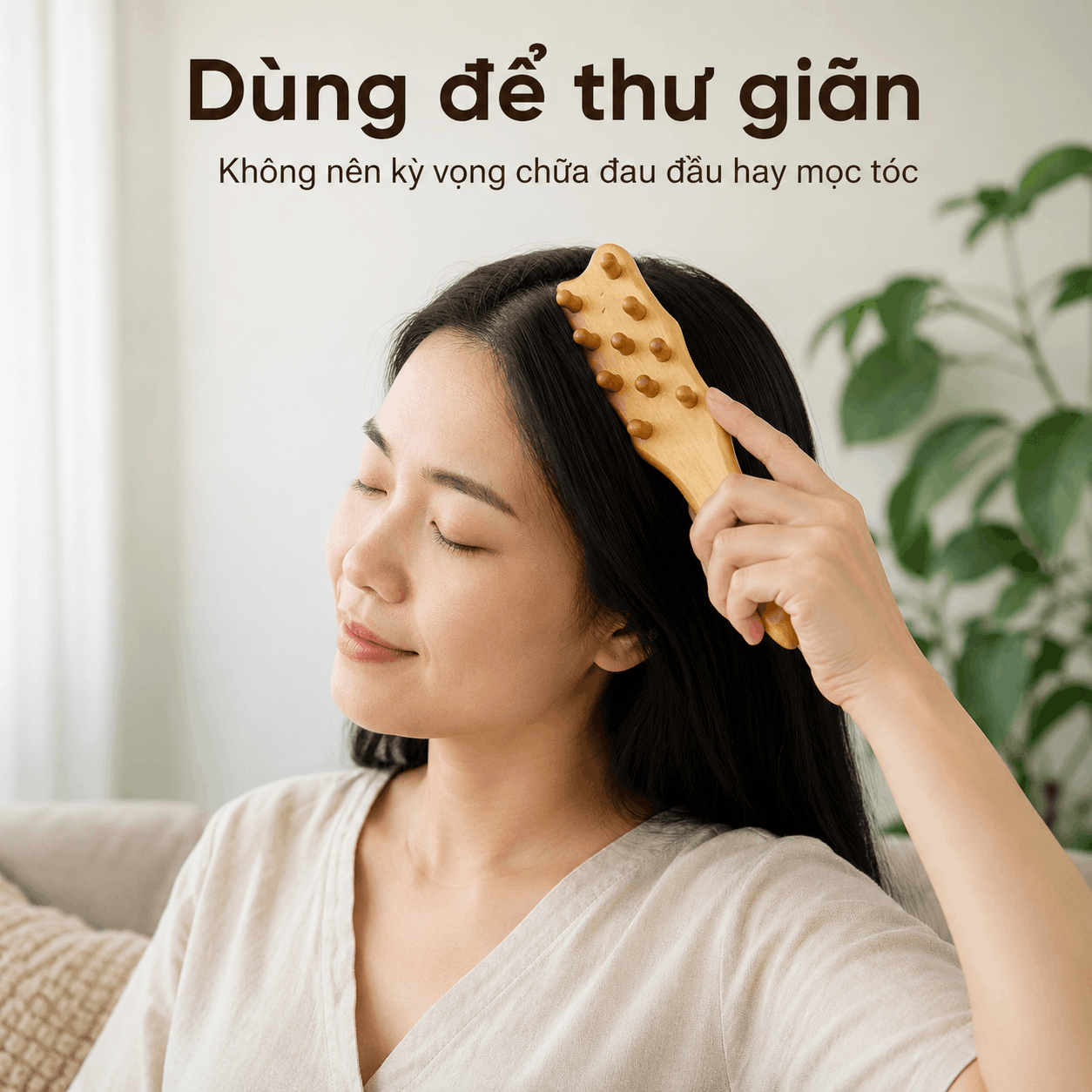 Lược Massage Đầu Gỗ C&oacute; N&ecirc;n D&ugrave;ng Kh&ocirc;ng?