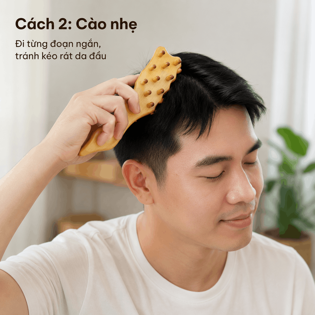 Lược Massage Đầu Gỗ C&oacute; N&ecirc;n D&ugrave;ng Kh&ocirc;ng?