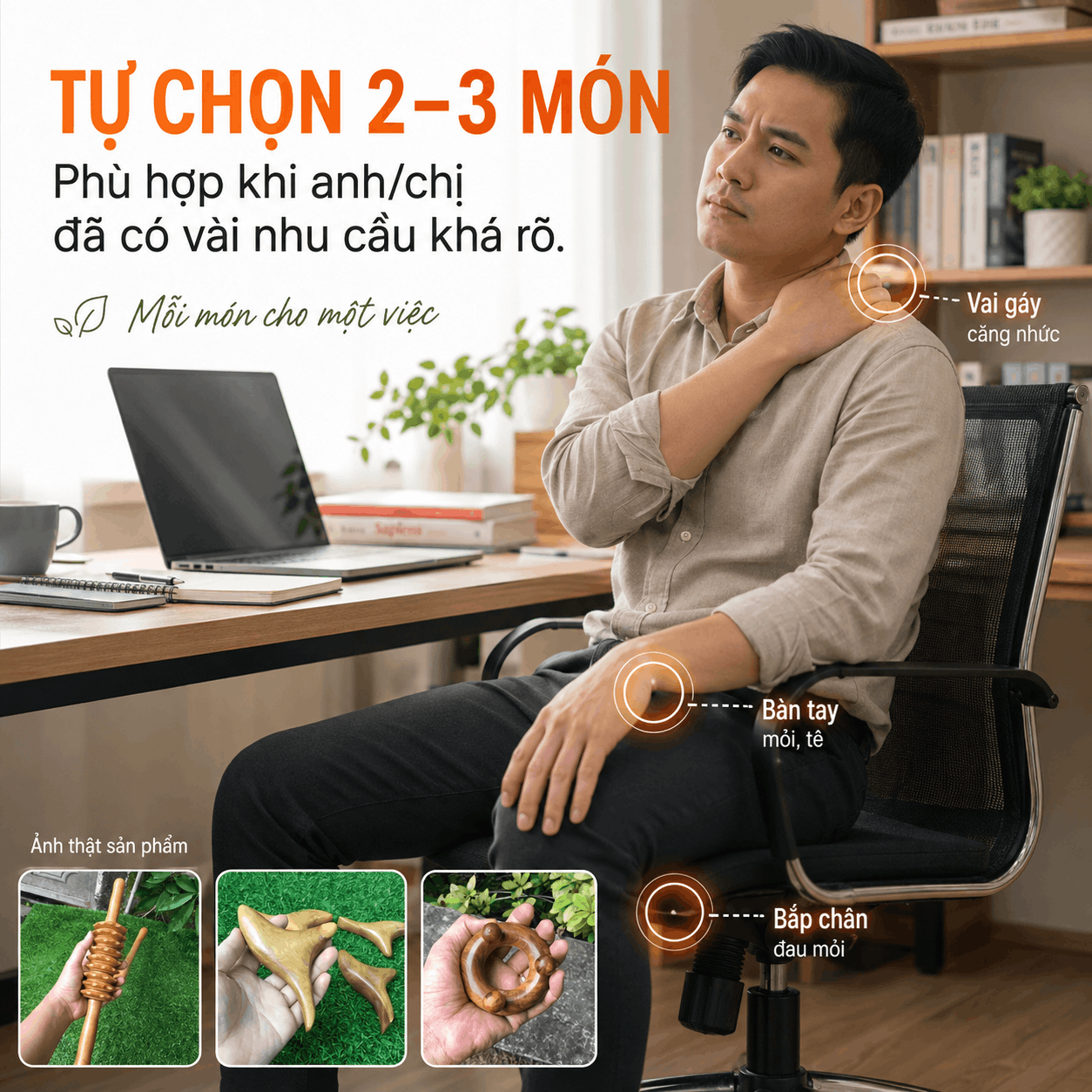 Một Dụng Cụ Massage Hay Cả Bộ Nhiều M&oacute;n &ndash; Khi N&agrave;o N&ecirc;n Mua?