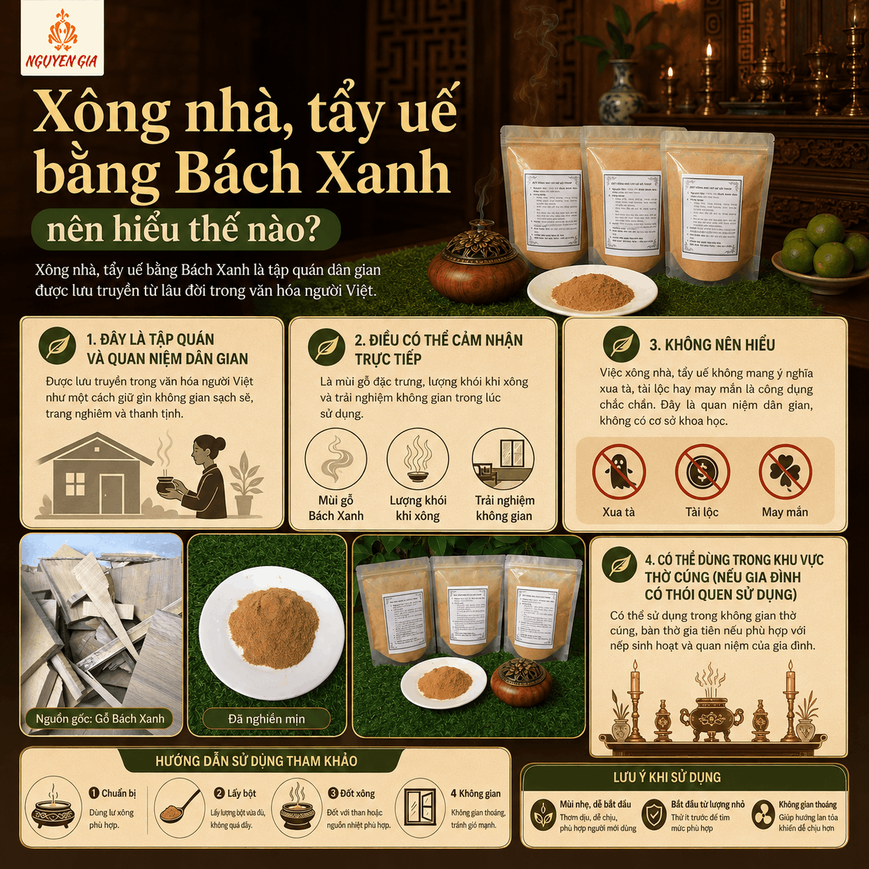 Bột B&aacute;ch Xanh L&agrave; G&igrave;? M&ugrave;i V&agrave; C&aacute;ch Sử Dụng Cơ Bản