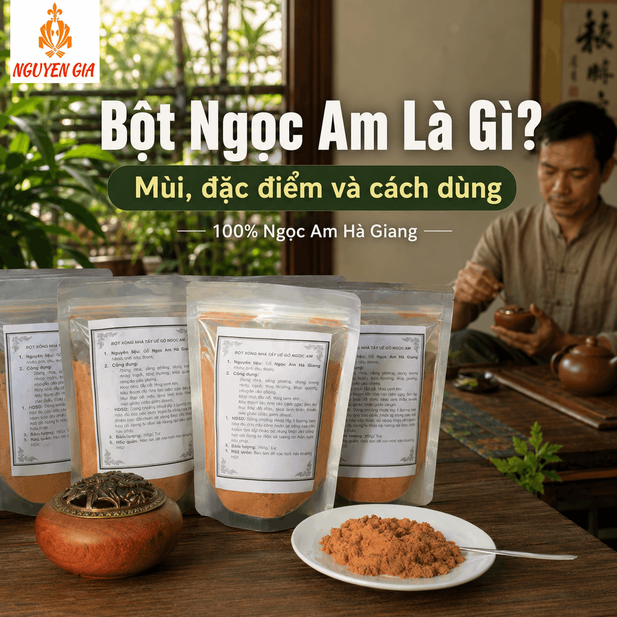 Bột Ngọc Am Là Gì? Đặc Điểm, Mùi Và Cách Sử Dụng