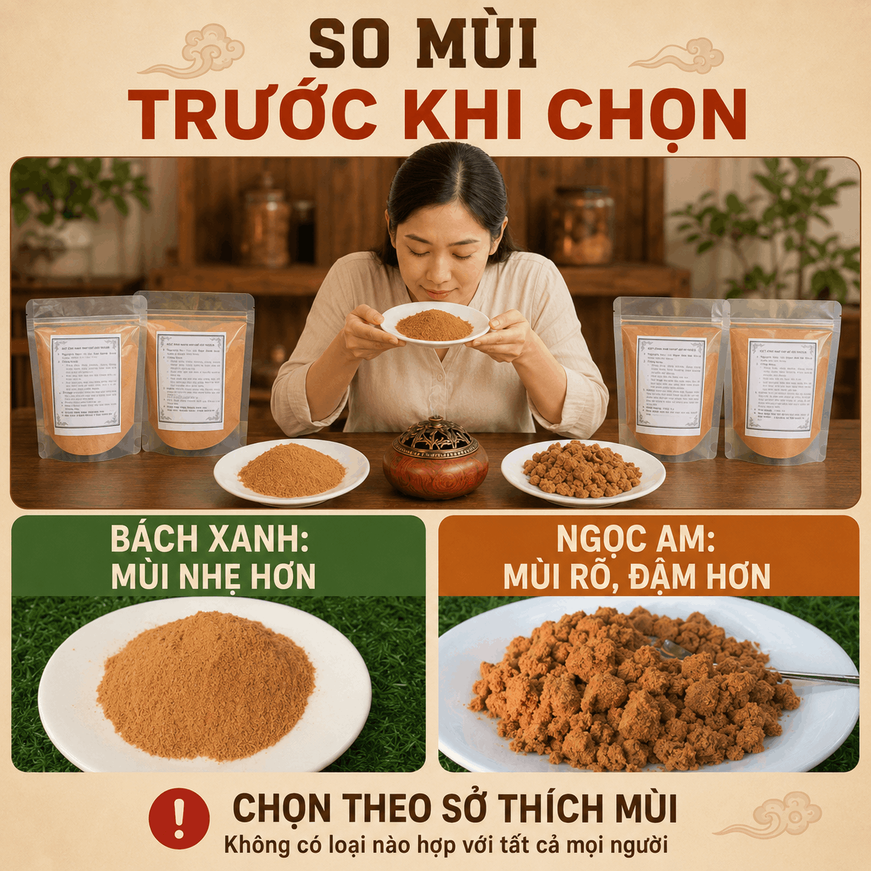 Bột X&ocirc;ng Gỗ Nh&igrave;n Giống Nhau Nhưng Gi&aacute; Kh&aacute;c &ndash; N&ecirc;n So G&igrave;?