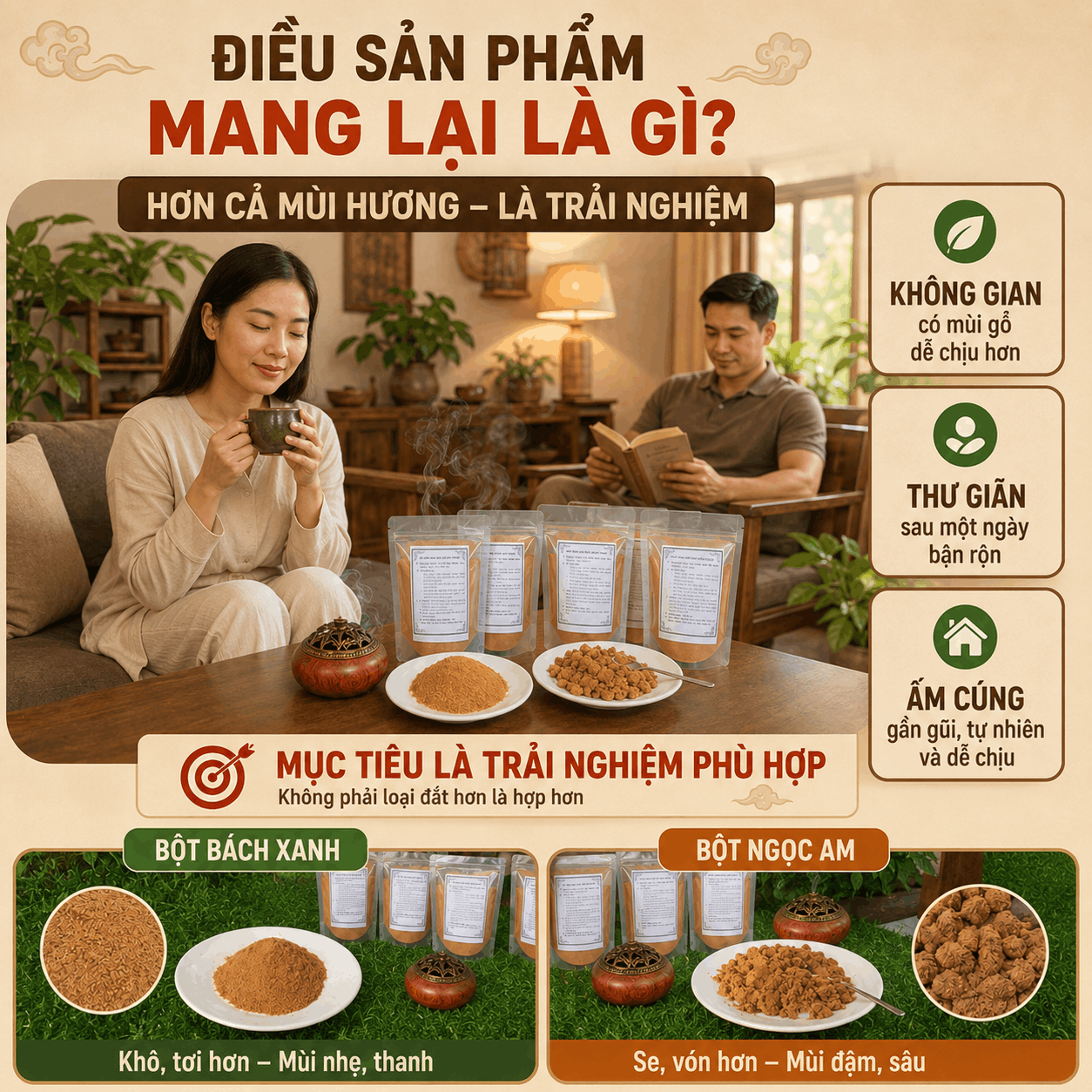 Bột X&ocirc;ng Gỗ Nh&igrave;n Giống Nhau Nhưng Gi&aacute; Kh&aacute;c &ndash; N&ecirc;n So G&igrave;?