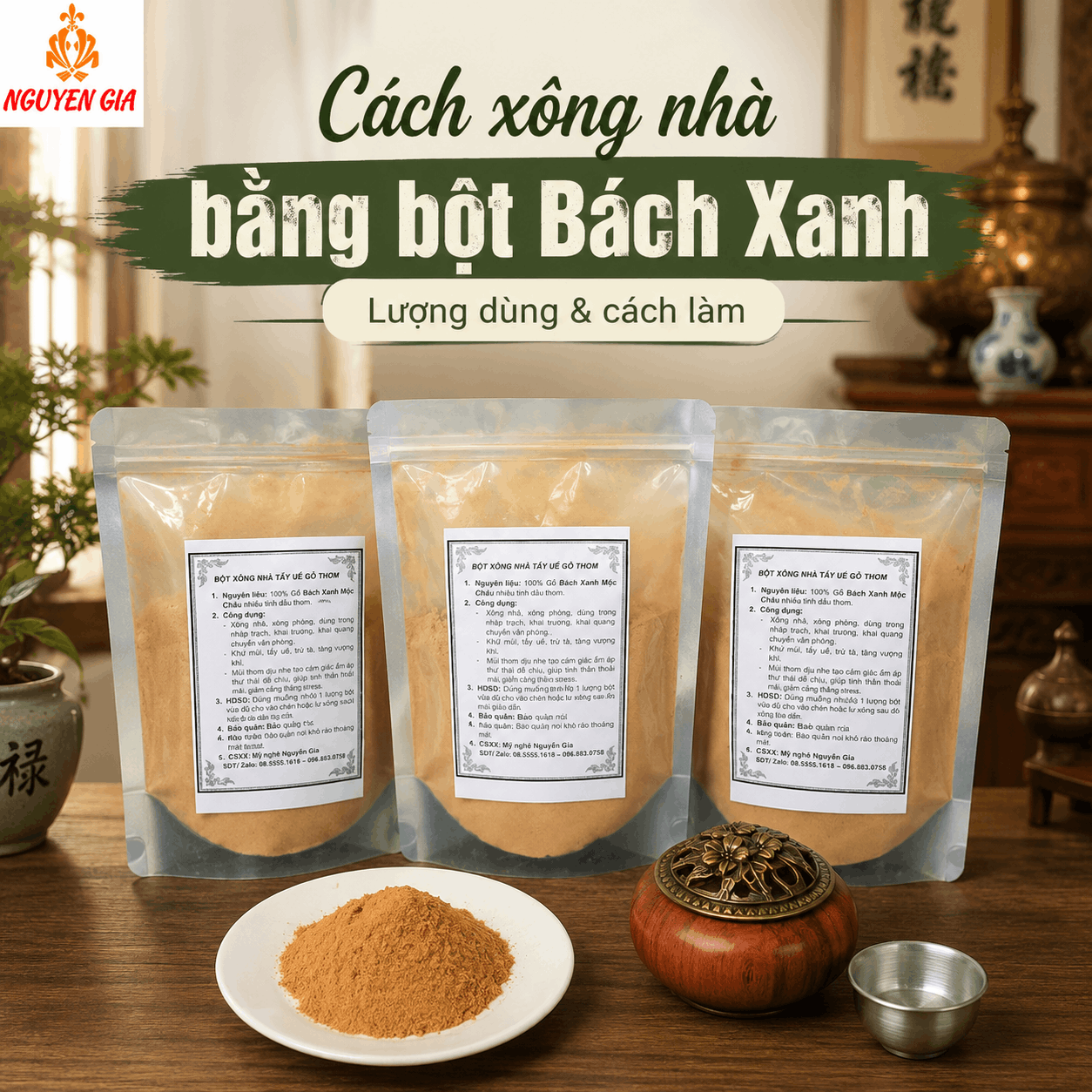 C&aacute;ch X&ocirc;ng Nh&agrave; Bằng Bột B&aacute;ch Xanh &ndash; Bắt Đầu Thế N&agrave;o?