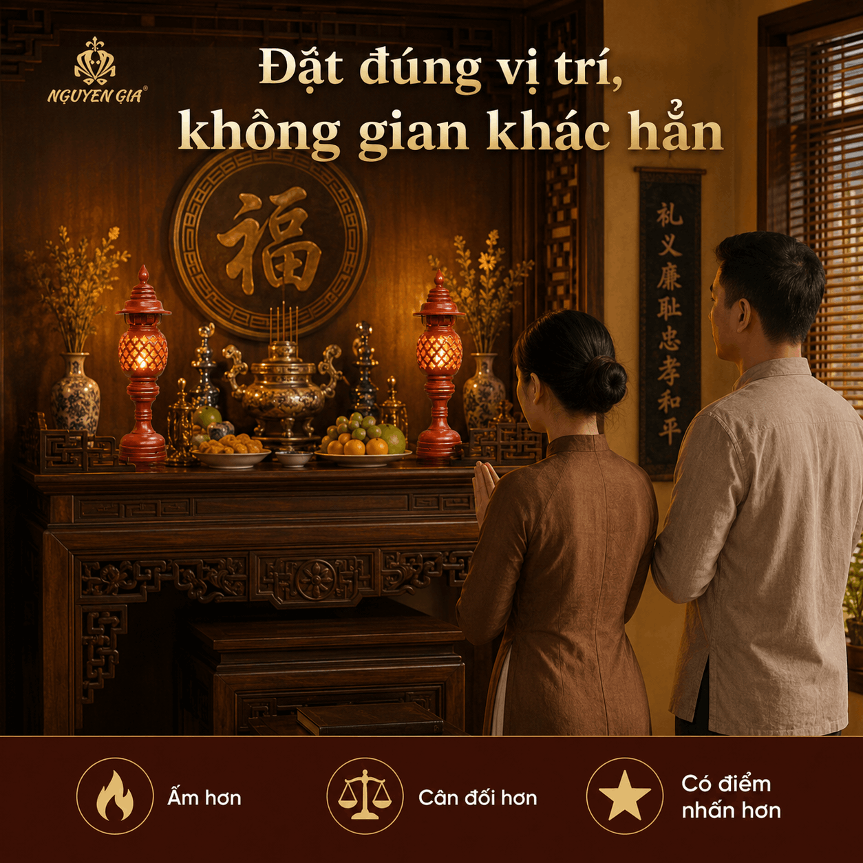 Đ&egrave;n Thờ &ndash; Chọn Theo Kiểu D&aacute;ng, K&iacute;ch Thước V&agrave; Vị Tr&iacute;