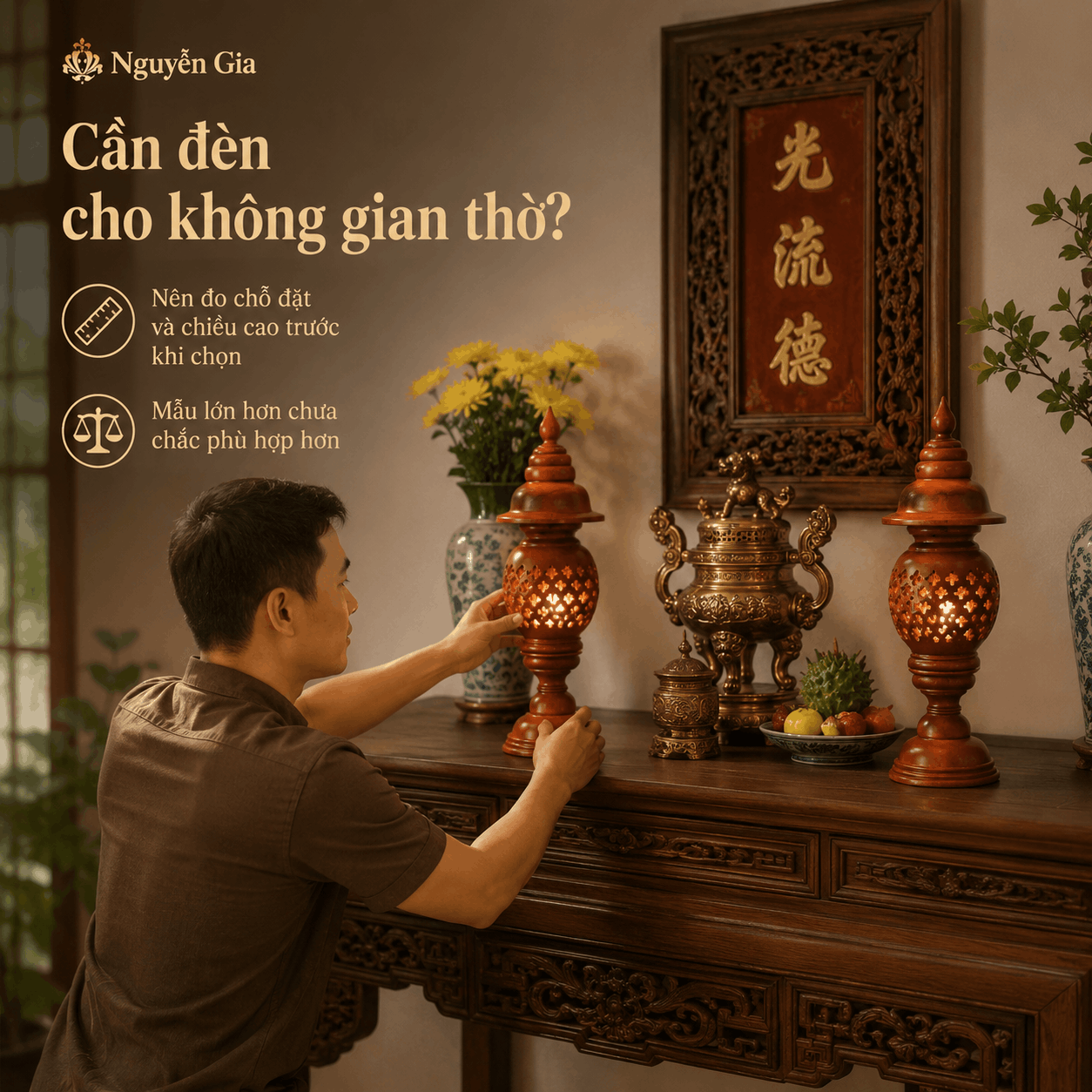 Đồ Thờ C&uacute;ng &ndash; Chọn Theo Nhu Cầu Sử Dụng