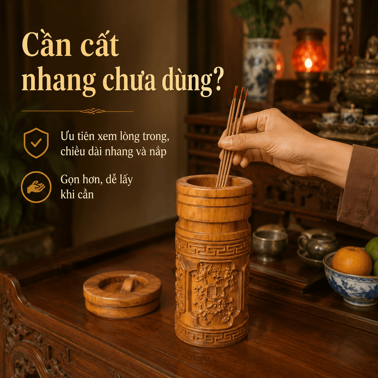 Đồ Thờ C&uacute;ng &ndash; Chọn Theo Nhu Cầu Sử Dụng