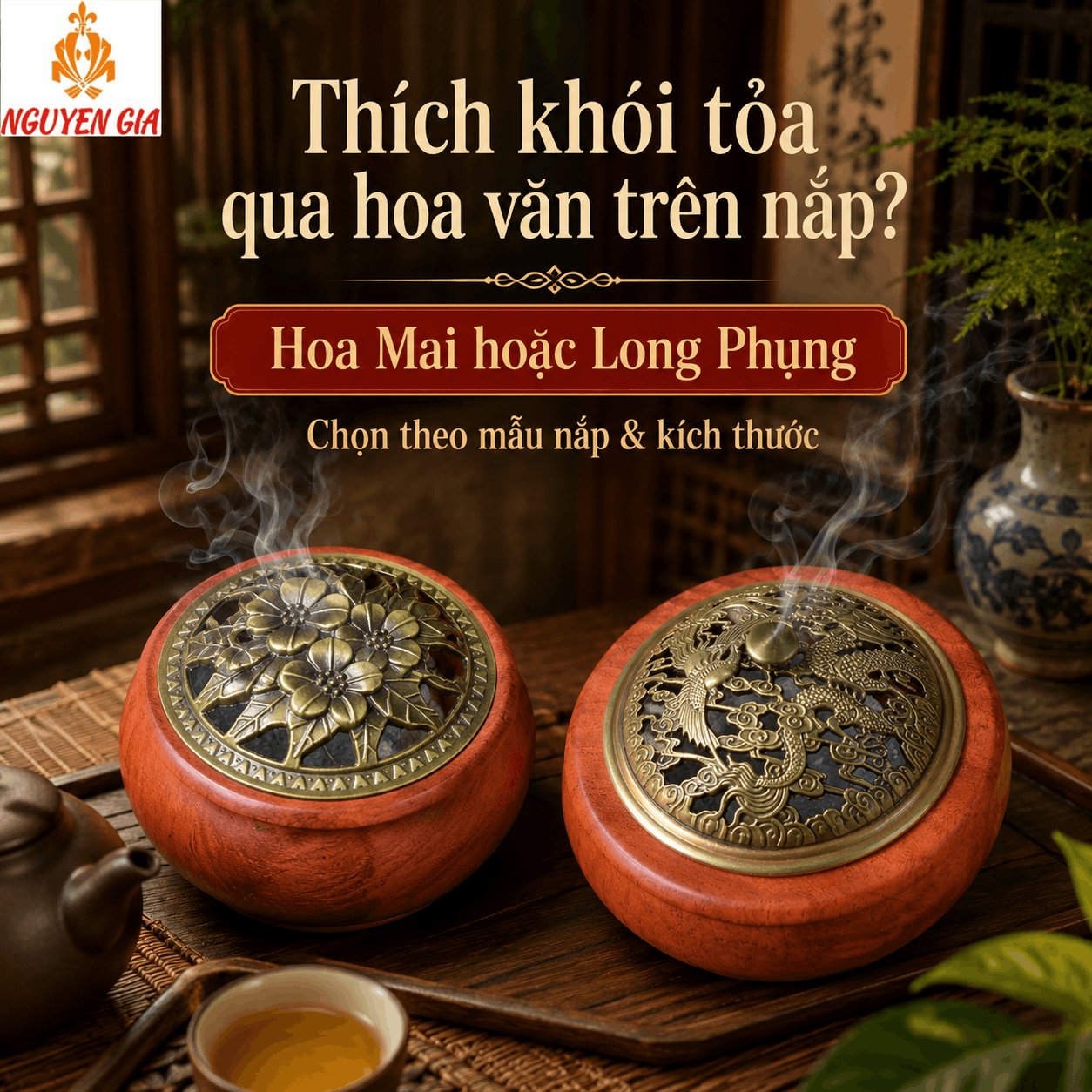 Dụng Cụ X&ocirc;ng Trầm &ndash; Chọn Theo C&aacute;ch D&ugrave;ng