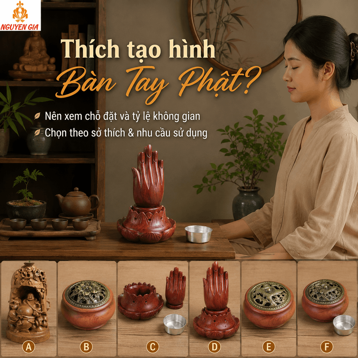 Dụng Cụ X&ocirc;ng Trầm &ndash; Chọn Theo C&aacute;ch D&ugrave;ng