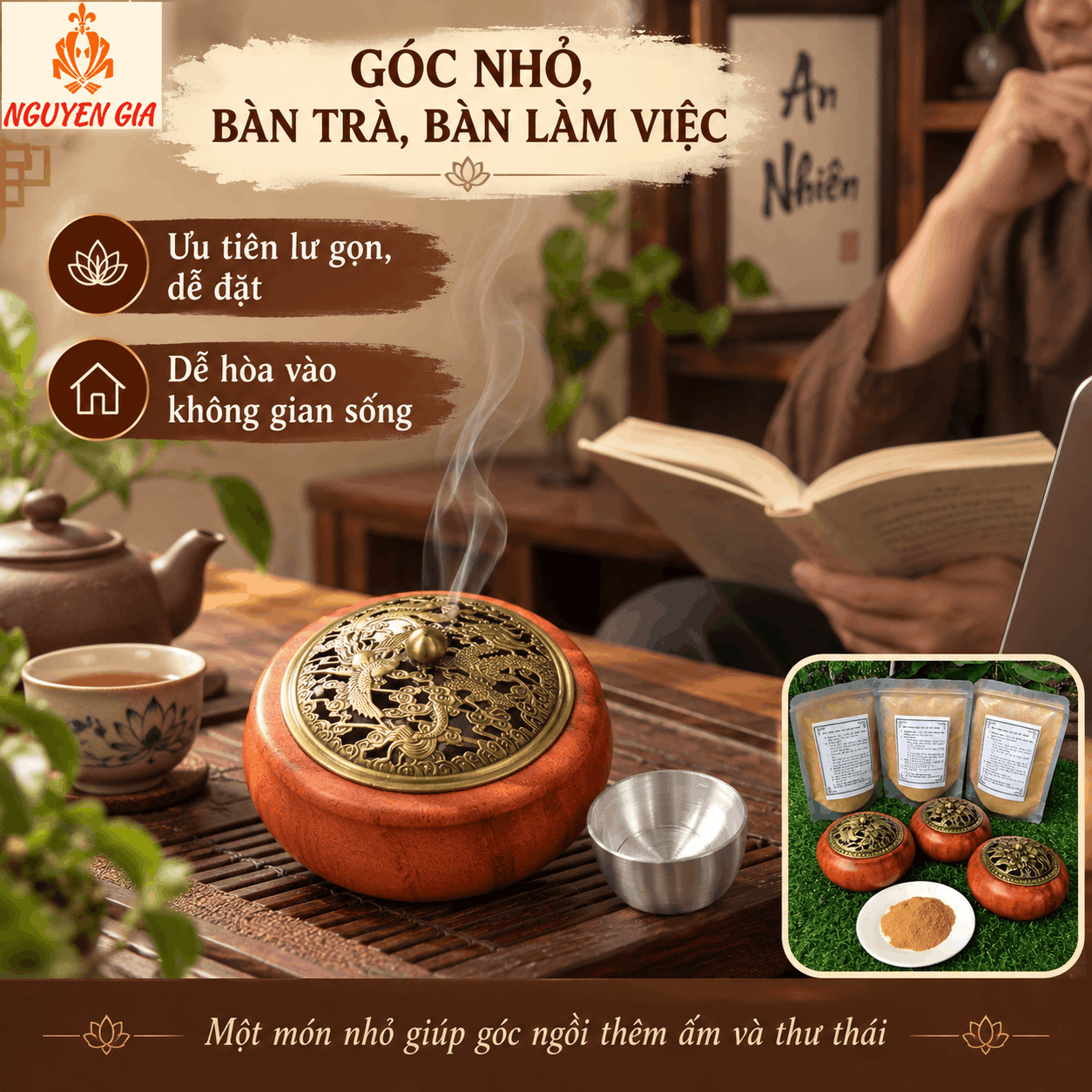Lư X&ocirc;ng Trầm, Lư Đốt Trầm &ndash; N&ecirc;n Chọn Thế N&agrave;o?