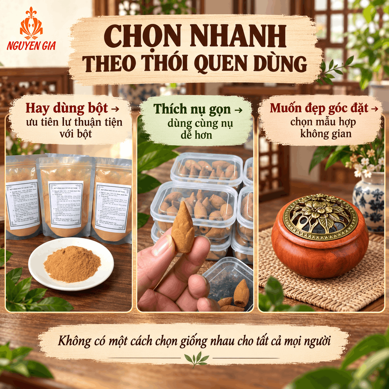 Lư X&ocirc;ng Trầm, Lư Đốt Trầm &ndash; N&ecirc;n Chọn Thế N&agrave;o?
