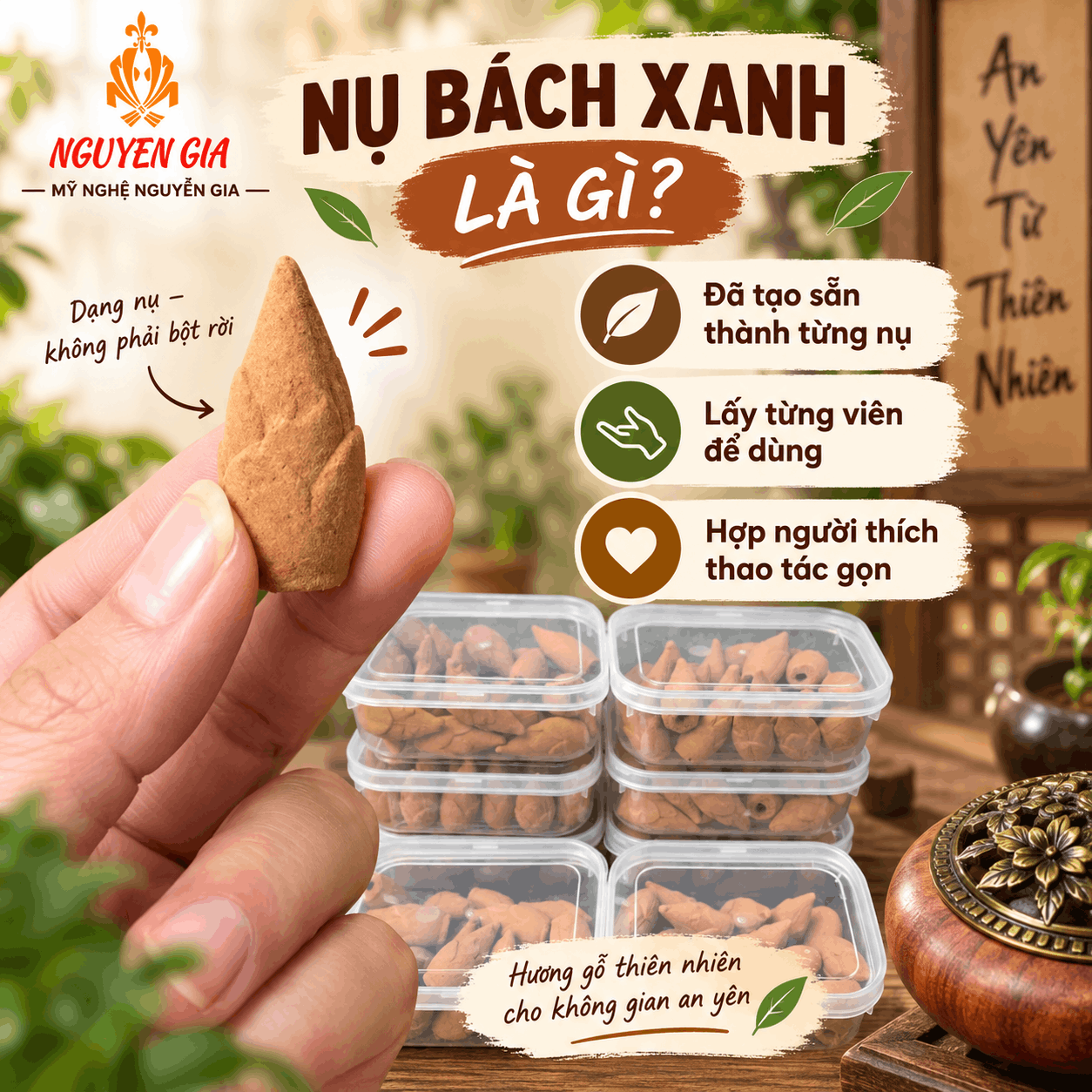 Nụ Bách Xanh Là Gì? Khác Bột Bách Xanh Thế Nào?