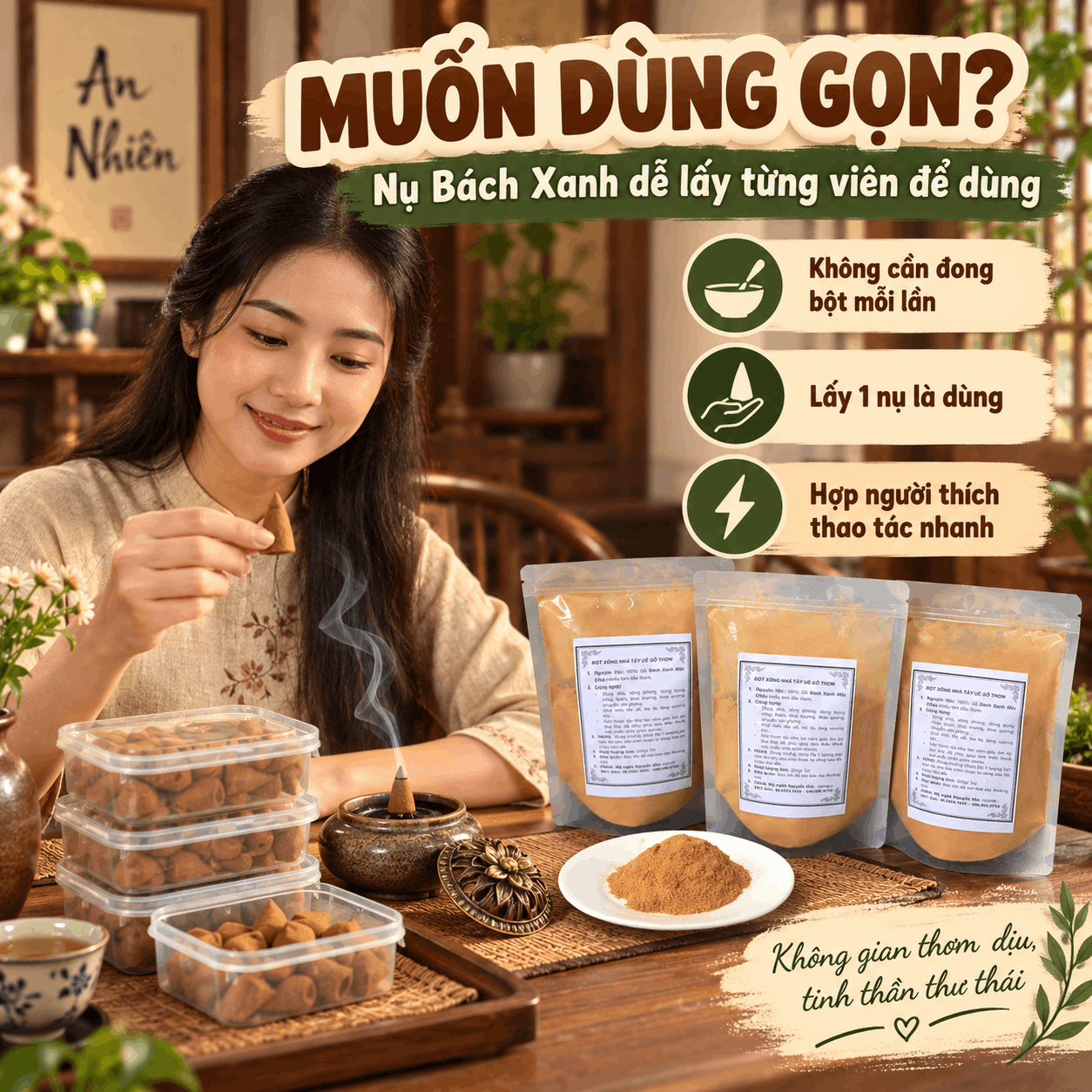 Nụ Bách Xanh Là Gì? Khác Bột Bách Xanh Thế Nào?