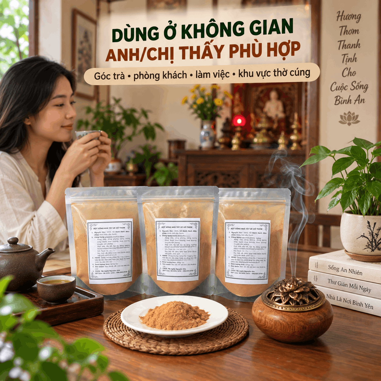 Sau Khi Mua Bột X&ocirc;ng Gỗ, N&ecirc;n Bắt Đầu Thế N&agrave;o?