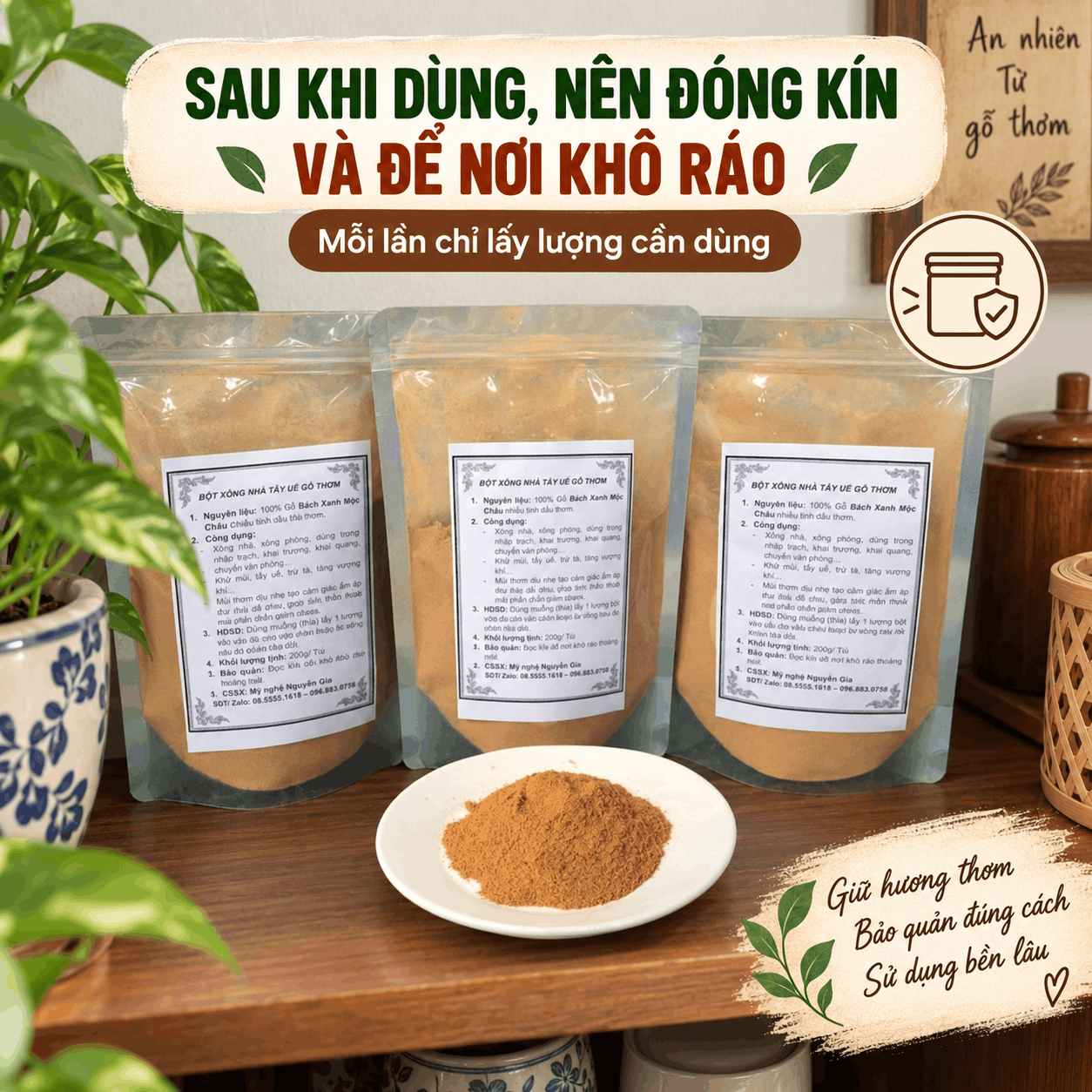 Sau Khi Mua Bột X&ocirc;ng Gỗ, N&ecirc;n Bắt Đầu Thế N&agrave;o?