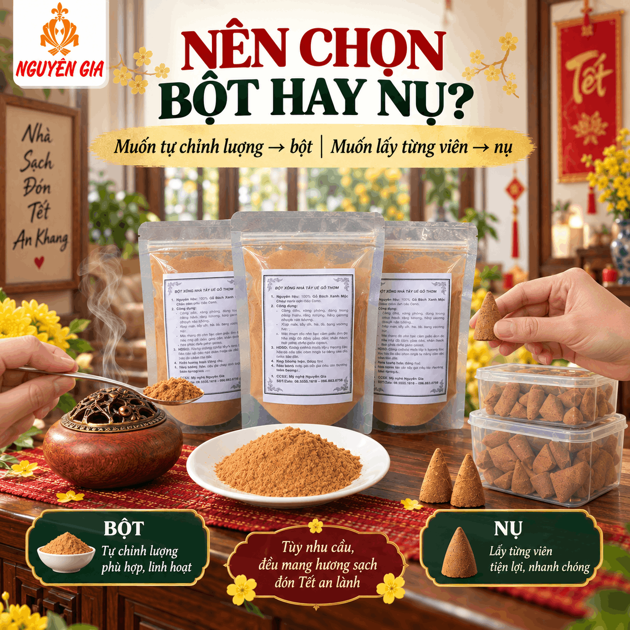 X&ocirc;ng Nh&agrave; Cuối Năm N&ecirc;n D&ugrave;ng G&igrave;?