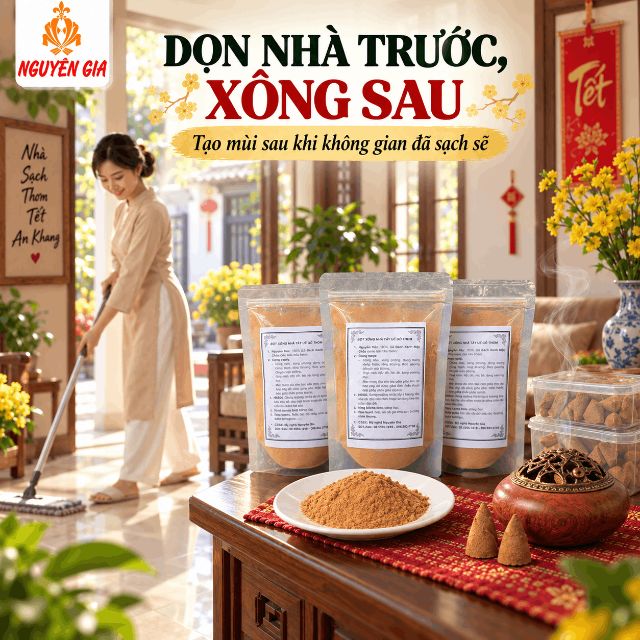 X&ocirc;ng Nh&agrave; Cuối Năm N&ecirc;n D&ugrave;ng G&igrave;?