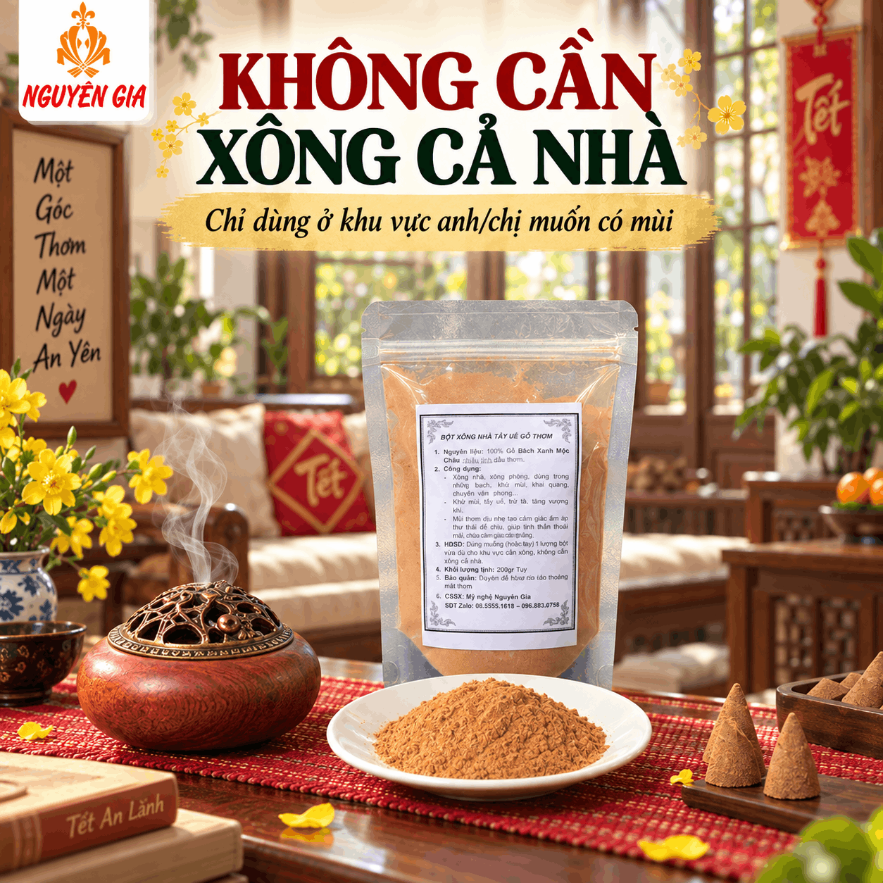X&ocirc;ng Nh&agrave; Cuối Năm N&ecirc;n D&ugrave;ng G&igrave;?