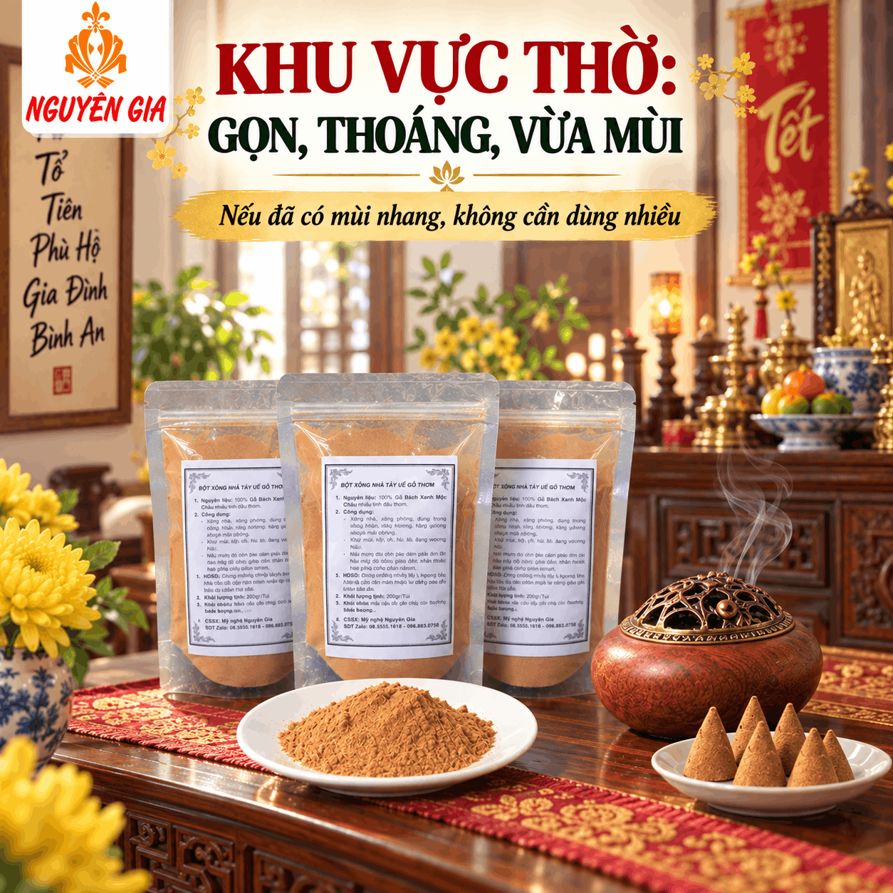 X&ocirc;ng Nh&agrave; Cuối Năm N&ecirc;n D&ugrave;ng G&igrave;?