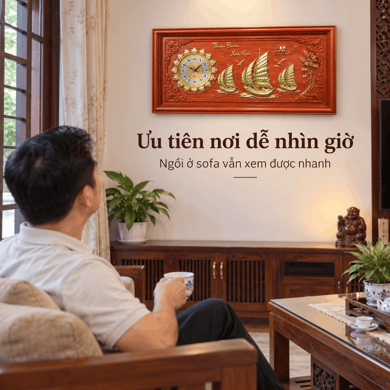 Vị Trí Treo Đồng Hồ Ở Phòng Khách Nên Chọn Thế Nào?