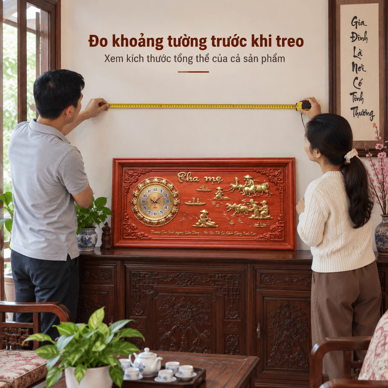 Vị Trí Treo Đồng Hồ Ở Phòng Khách Nên Chọn Thế Nào?