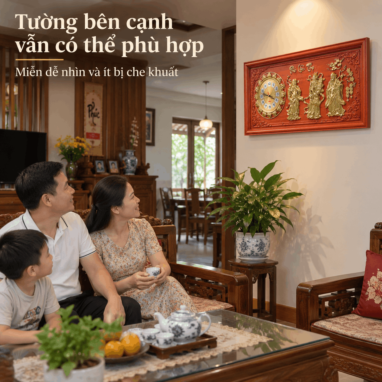 Vị Trí Treo Đồng Hồ Ở Phòng Khách Nên Chọn Thế Nào?