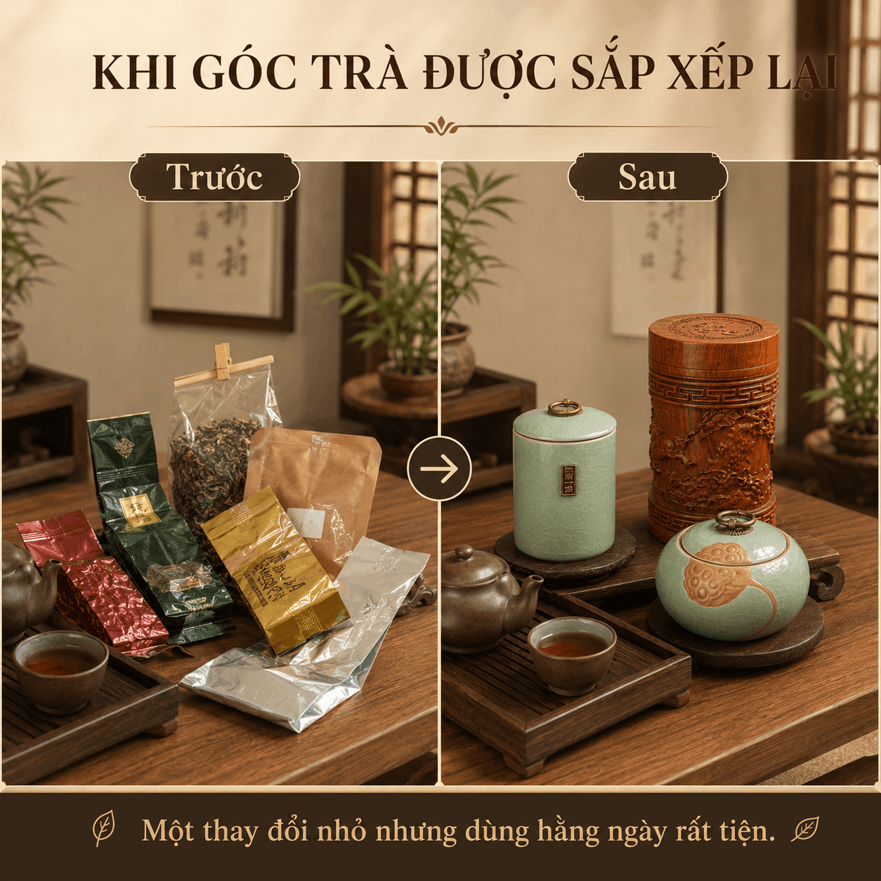 Hũ đựng trà - Hộp đựng trà