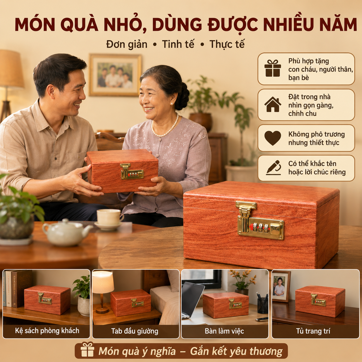 Hộp đựng tiền - Hộp đựng tiền tiết kiệm