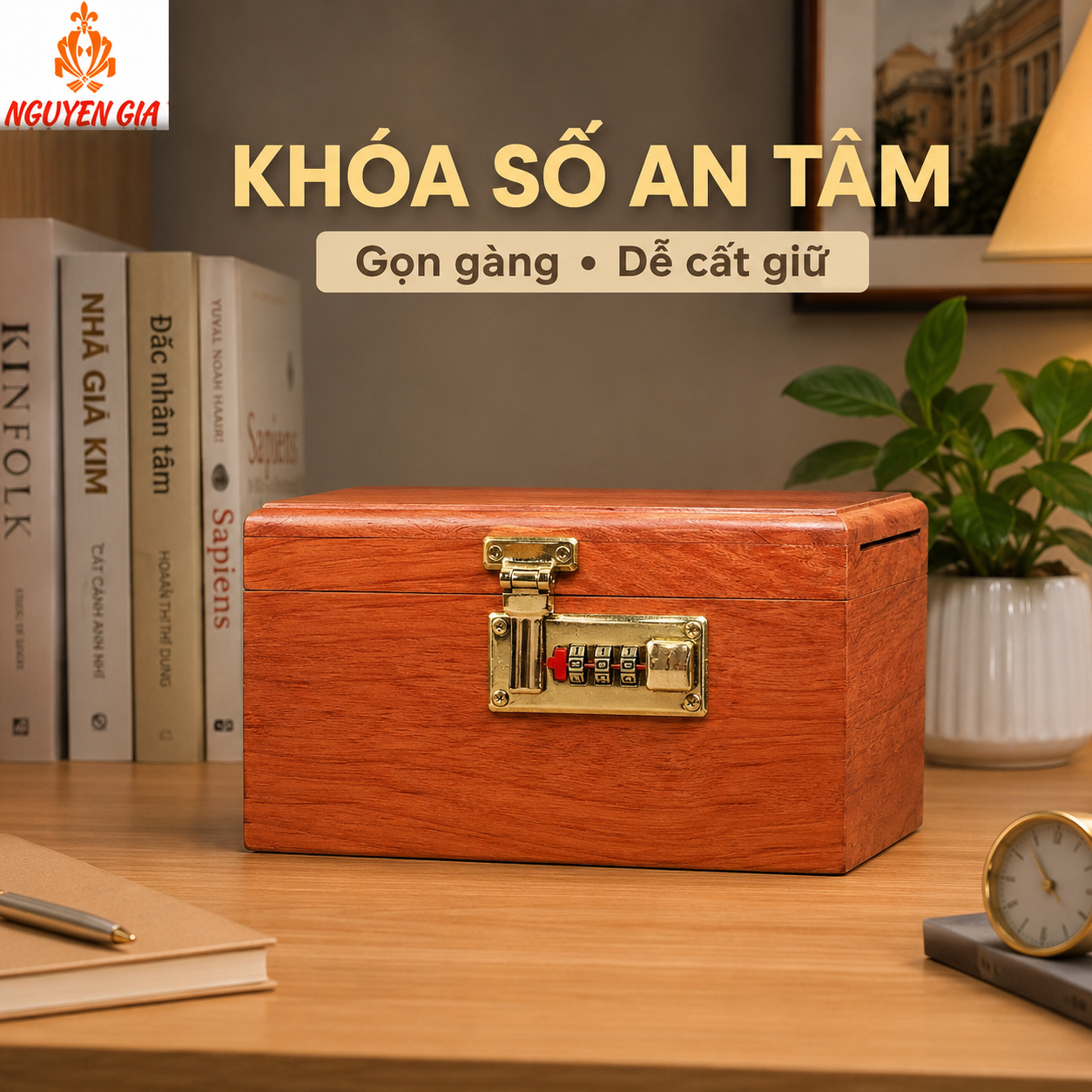Hộp đựng tiền - Hộp đựng tiền tiết kiệm