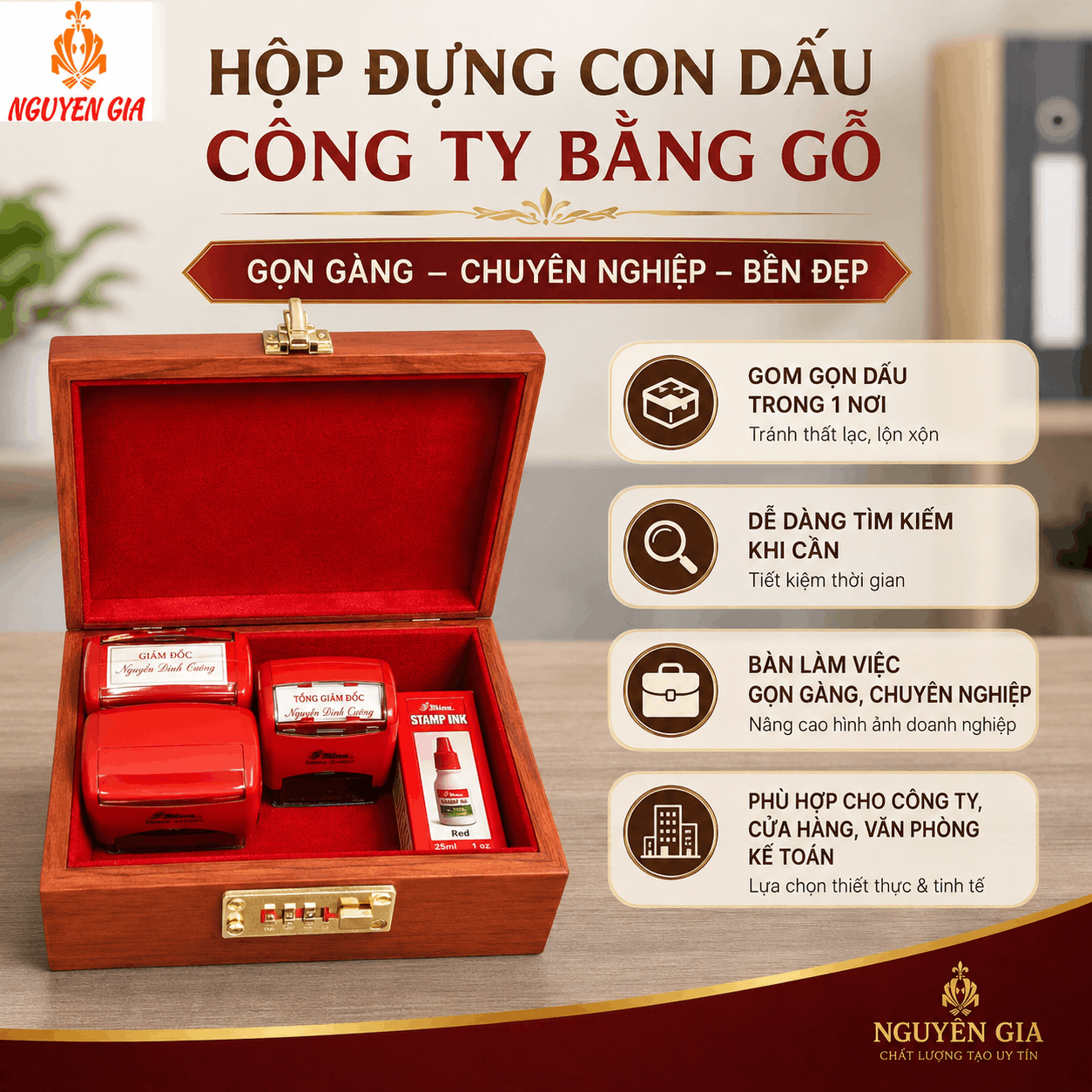 Hộp đựng con dấu