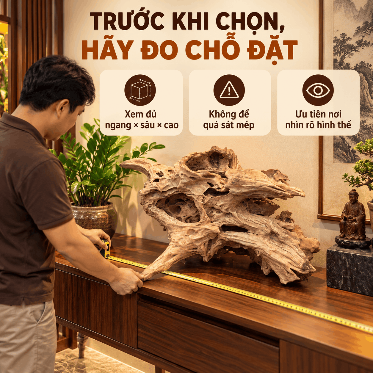 Gỗ Lũa Nghệ Thuật Tự Nhiên Độc Bản