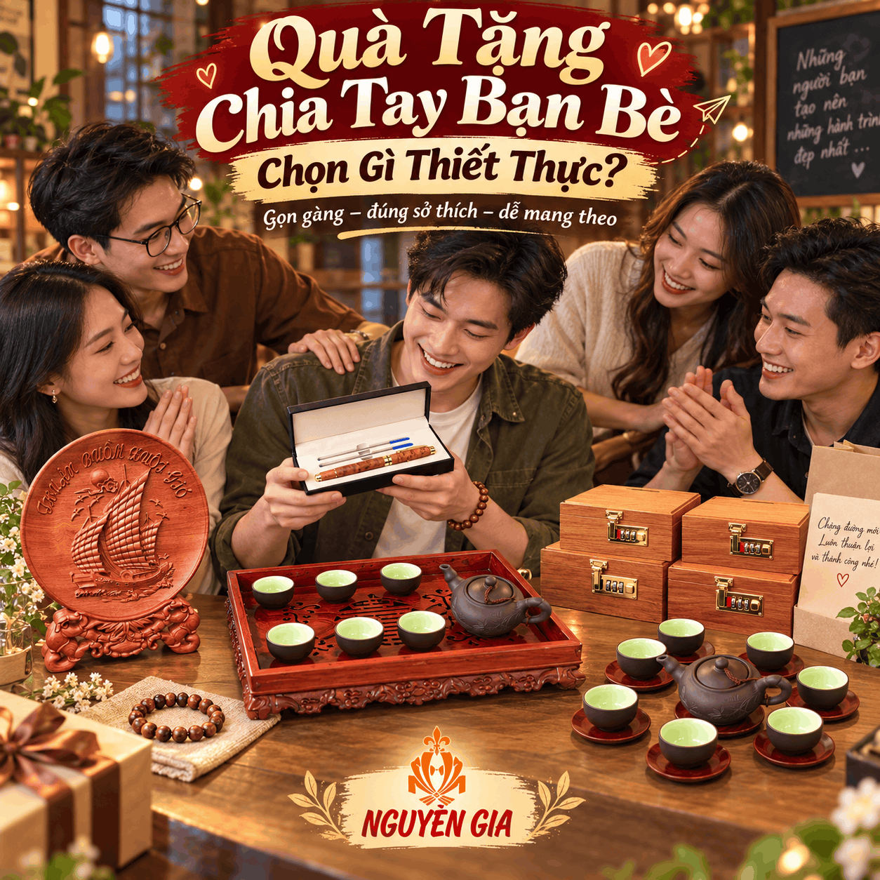 Qu&agrave; Tặng Chia Tay Bạn B&egrave; &ndash; Chọn G&igrave; &Yacute; Nghĩa V&agrave; Thiết Thực?