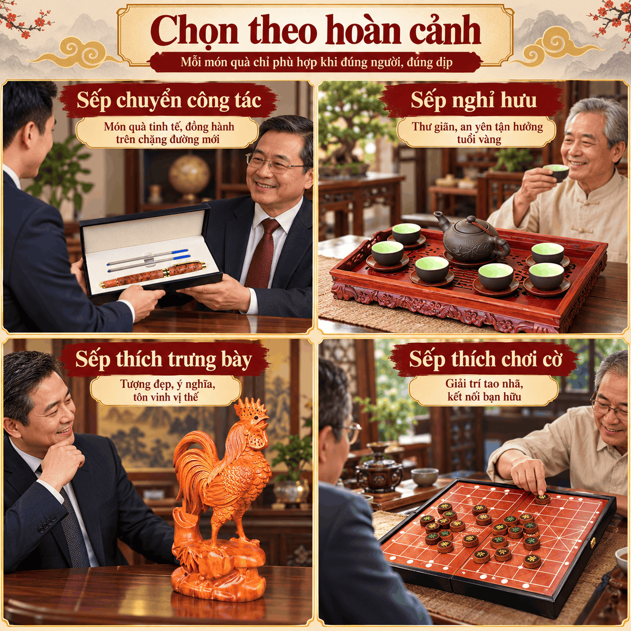 Những món quà chia tay sếp độc đáo và ý nghĩa?