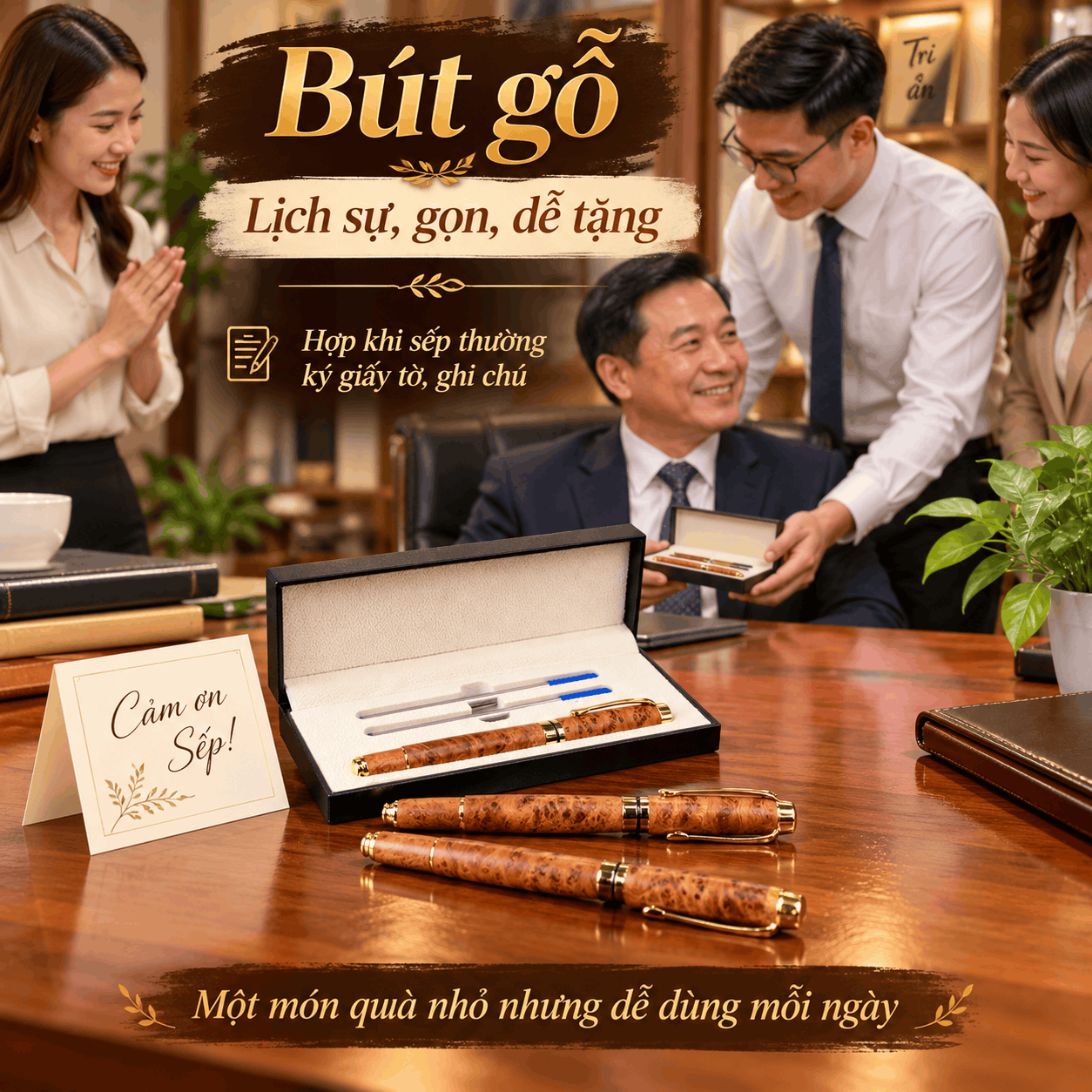 Những món quà chia tay sếp độc đáo và ý nghĩa?