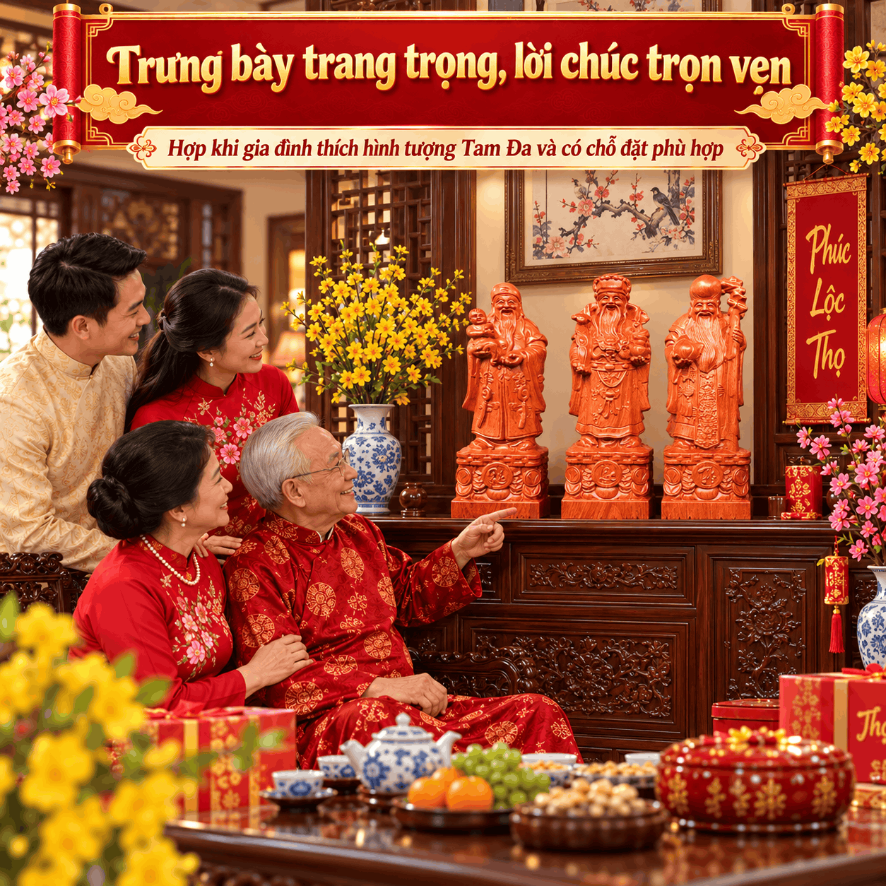 Top 3 món quà mừng thọ ý nghĩa mà bạn nên lựa chọn