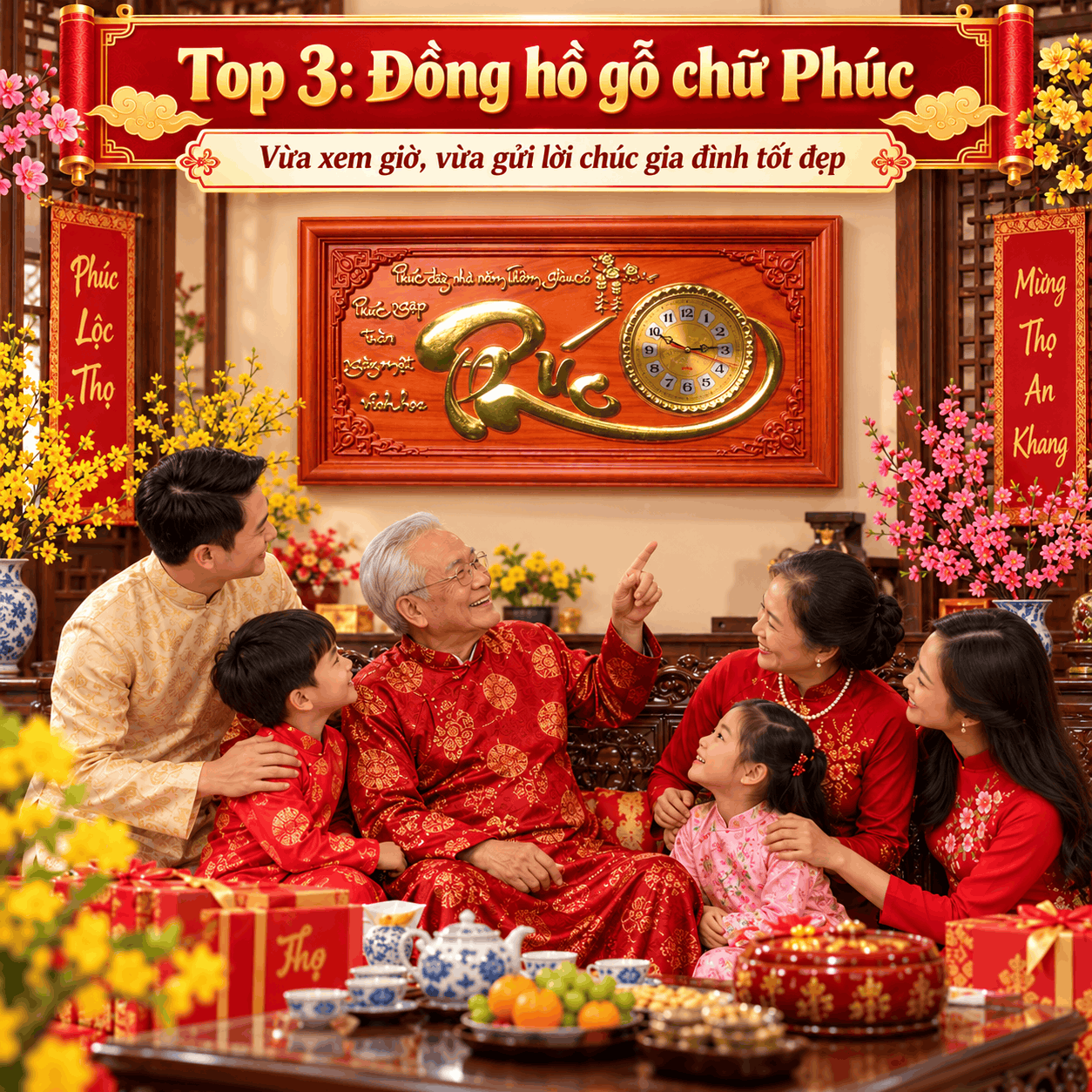 Top 3 món quà mừng thọ ý nghĩa mà bạn nên lựa chọn