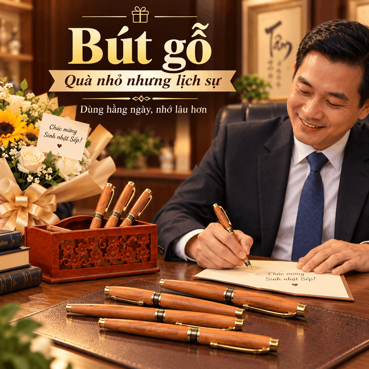 Những mẫu qu&agrave; sinh nhật cho sếp nam độc đ&aacute;o v&agrave; &yacute; nghĩa?