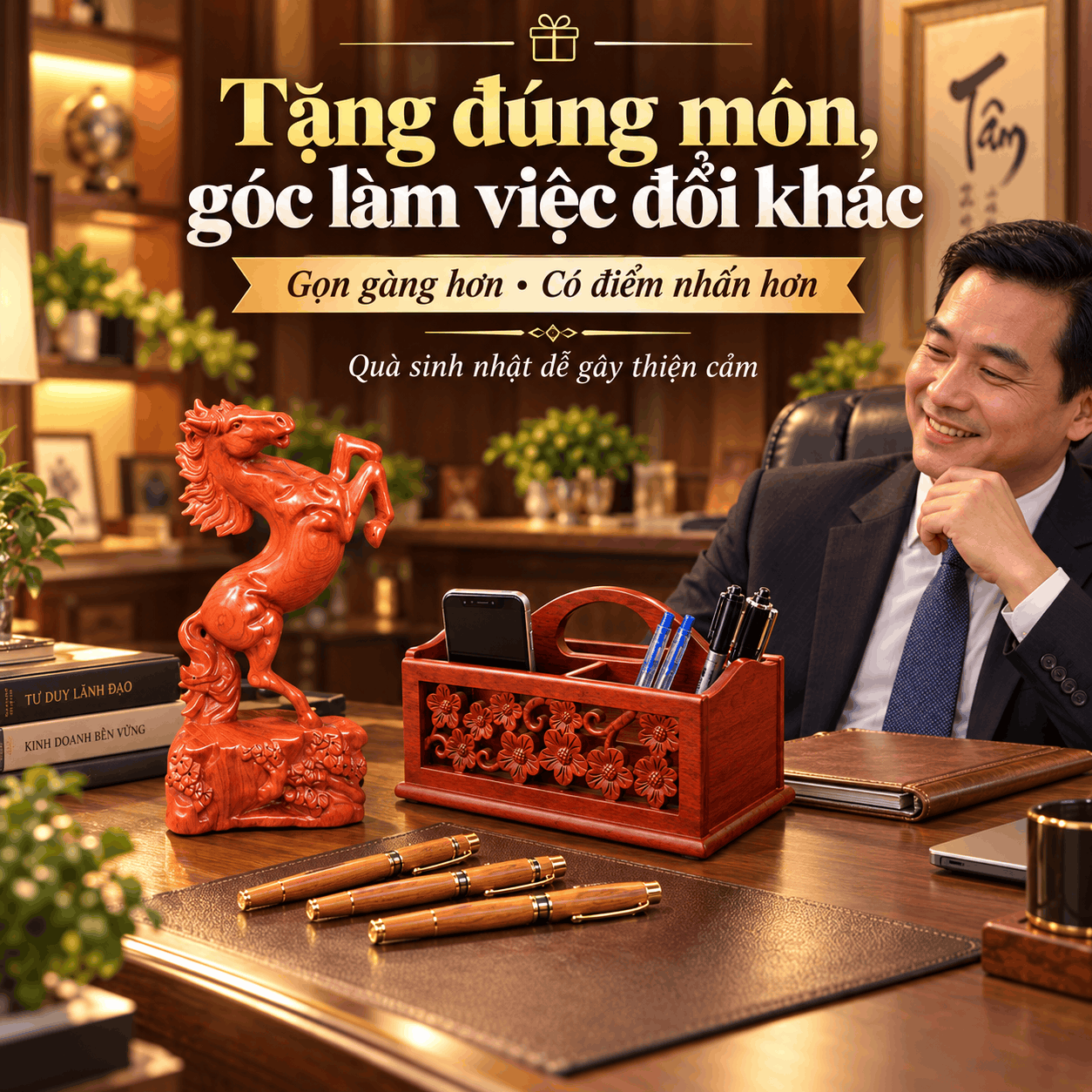 Những mẫu qu&agrave; sinh nhật cho sếp nam độc đ&aacute;o v&agrave; &yacute; nghĩa?