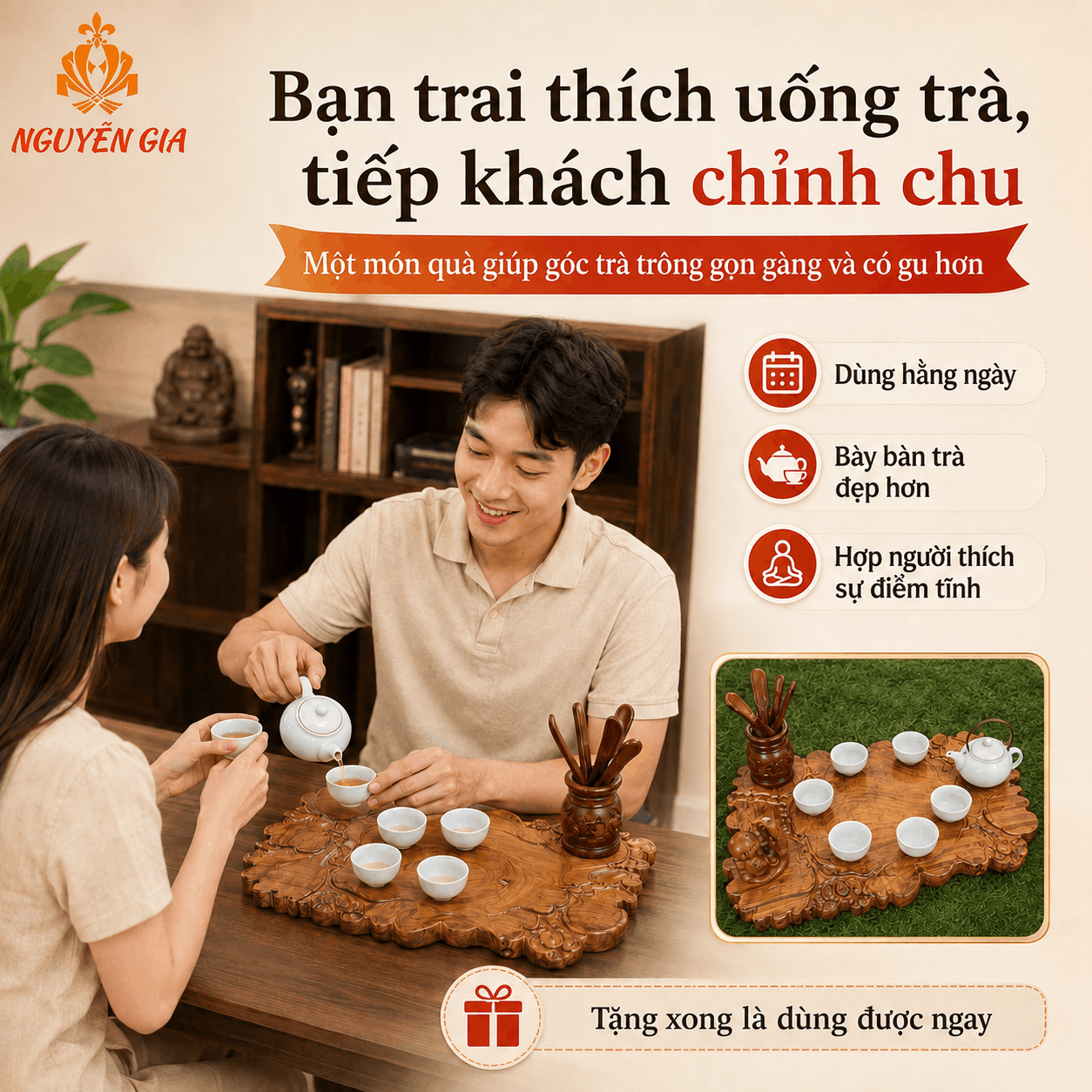N&ecirc;n tặng qu&agrave; g&igrave; cho bạn trai? Chọn m&oacute;n anh ấy thực sự d&ugrave;ng