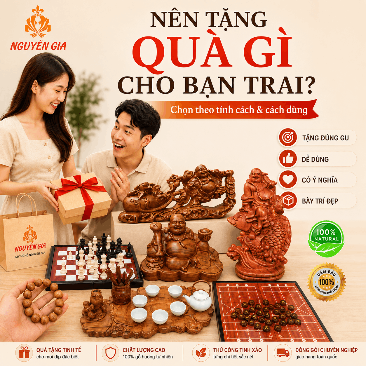 N&ecirc;n tặng qu&agrave; g&igrave; cho bạn trai? Chọn m&oacute;n anh ấy thực sự d&ugrave;ng