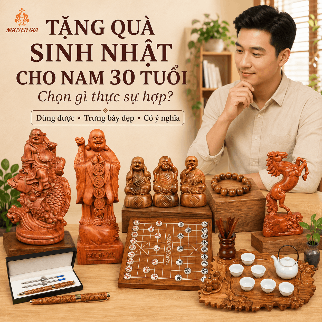 Tặng qu&agrave; sinh nhật cho nam 30 tuổi: bạn trai, chồng, anh trai n&ecirc;n chọn g&igrave;?