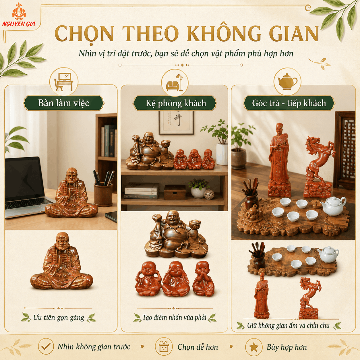 Vật phẩm phong thủy cho người mệnh Kim: nên chọn gì và có cần kiêng đồ gỗ?