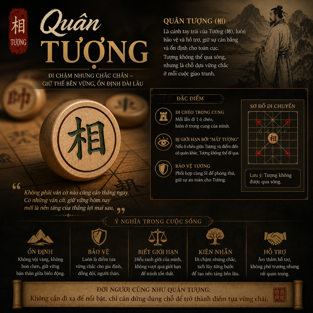 Những Bài Thơ Hay Về Cờ Tướng Và Đời Người – Càng Đọc Càng Thấm