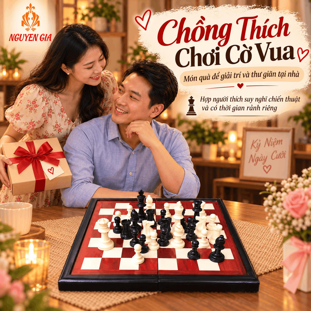 Kỷ Niệm Ng&agrave;y Cưới N&ecirc;n Tặng G&igrave; Cho Chồng? Chọn Qu&agrave; Thiết Thực V&agrave; &Yacute; Nghĩa