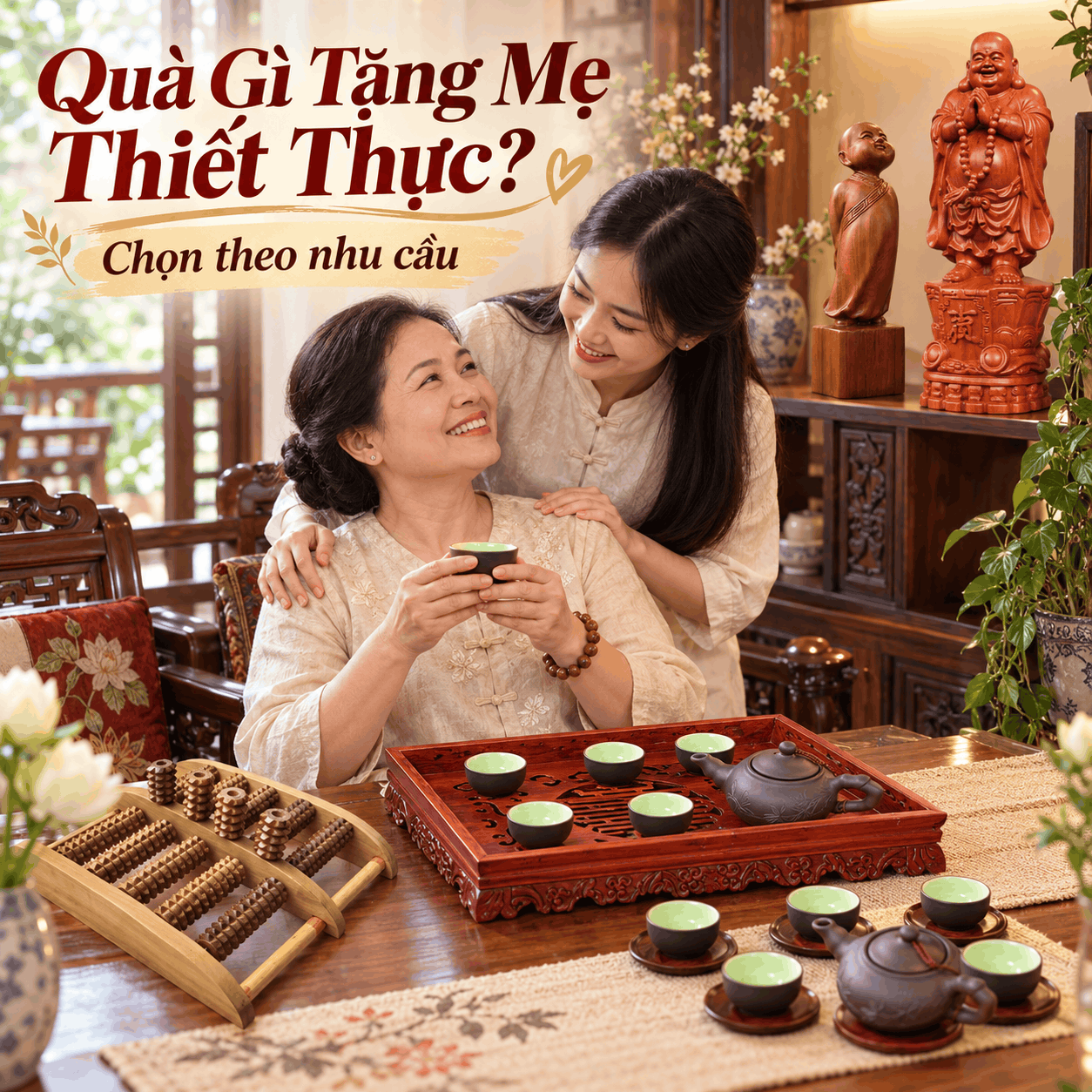 Qu&agrave; G&igrave; Tặng Mẹ Thiết Thực? Chọn Theo Nhu Cầu Thực Tế
