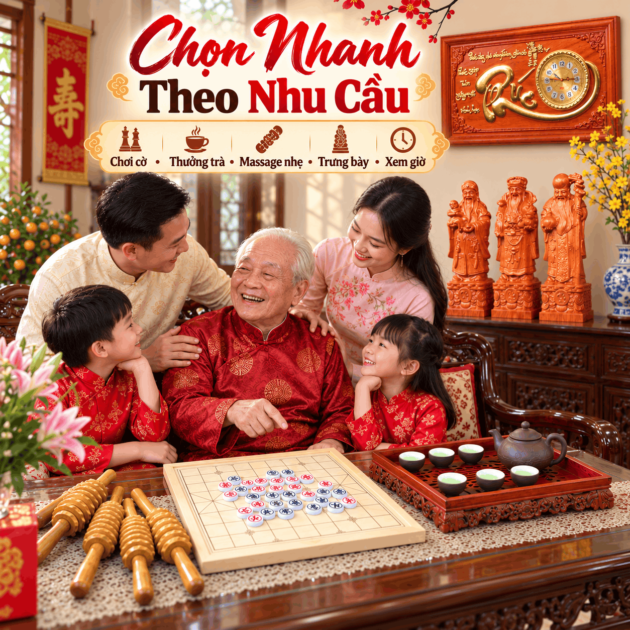 Qu&agrave; tặng mừng thọ 80 tuổi - Lựa chọn qu&agrave; tặng &yacute; nghĩa v&agrave; trọn vẹn
