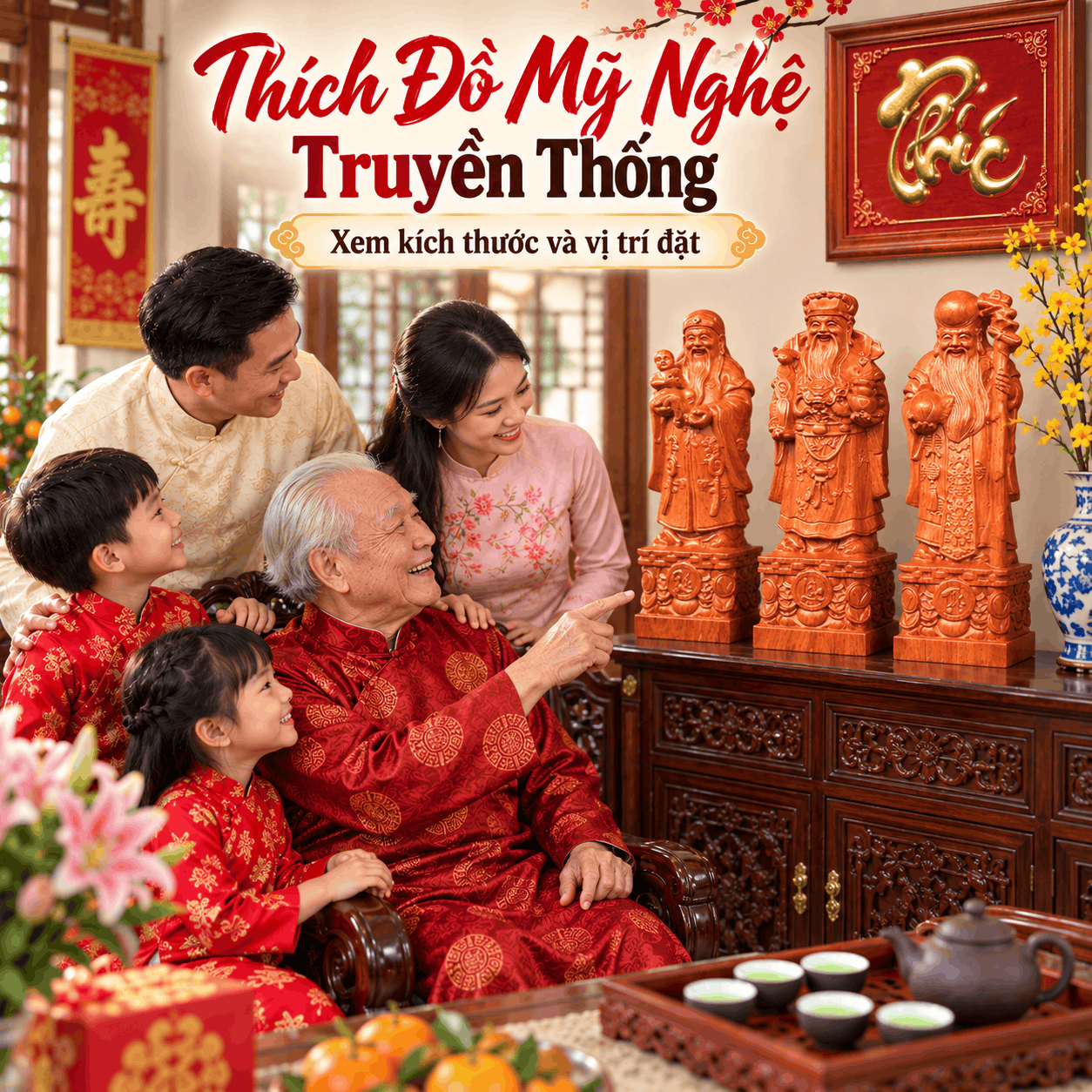 Qu&agrave; tặng mừng thọ 80 tuổi - Lựa chọn qu&agrave; tặng &yacute; nghĩa v&agrave; trọn vẹn